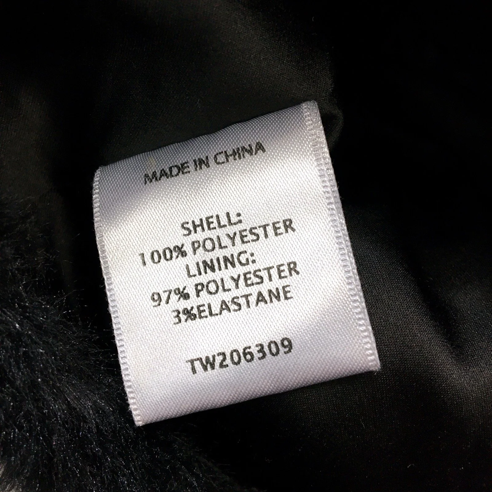Pavement Womens Cropped Faux Fur Jacket in Black - Size 14 - Image 5