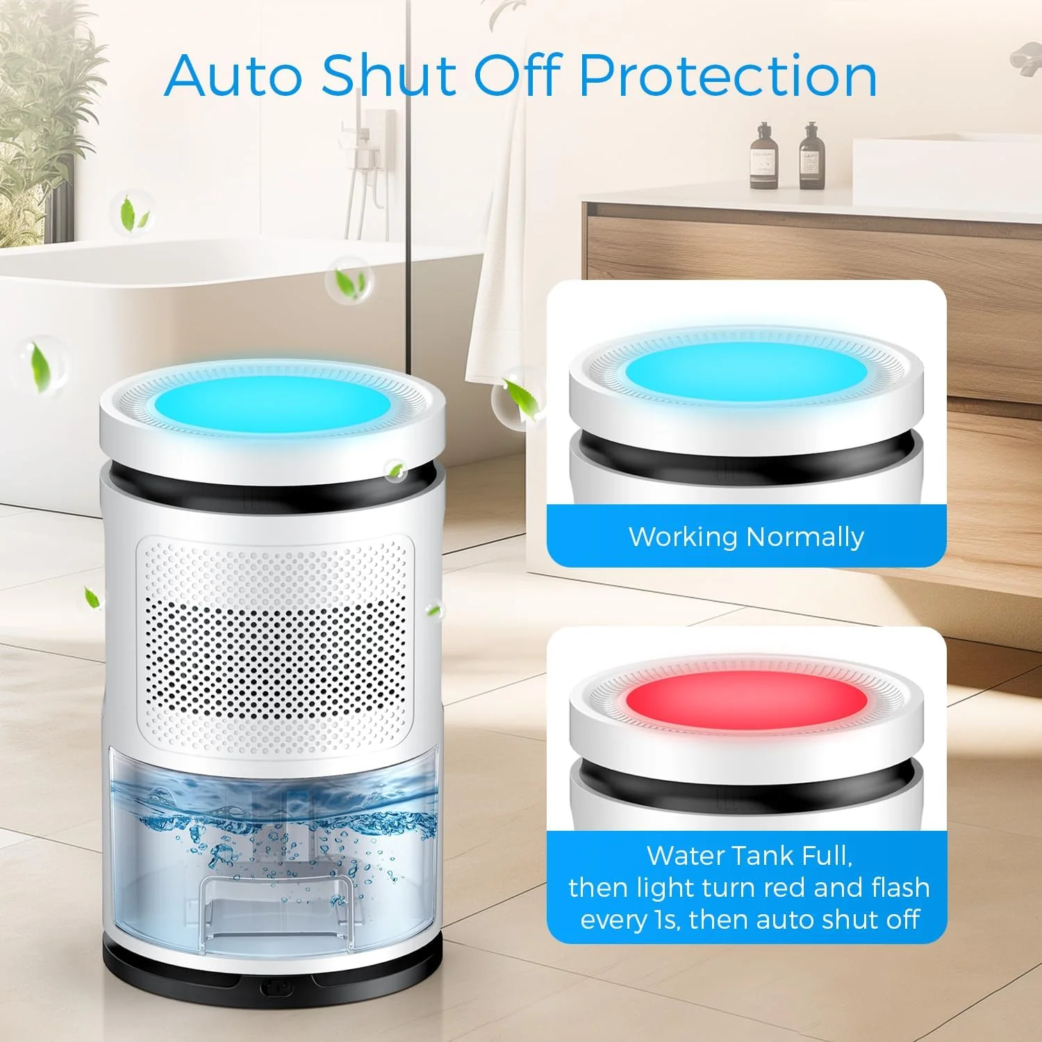Karmotte Quiet Heating, Cooling & Air Quality Portable Dehumidifier for DEMO - Image 4