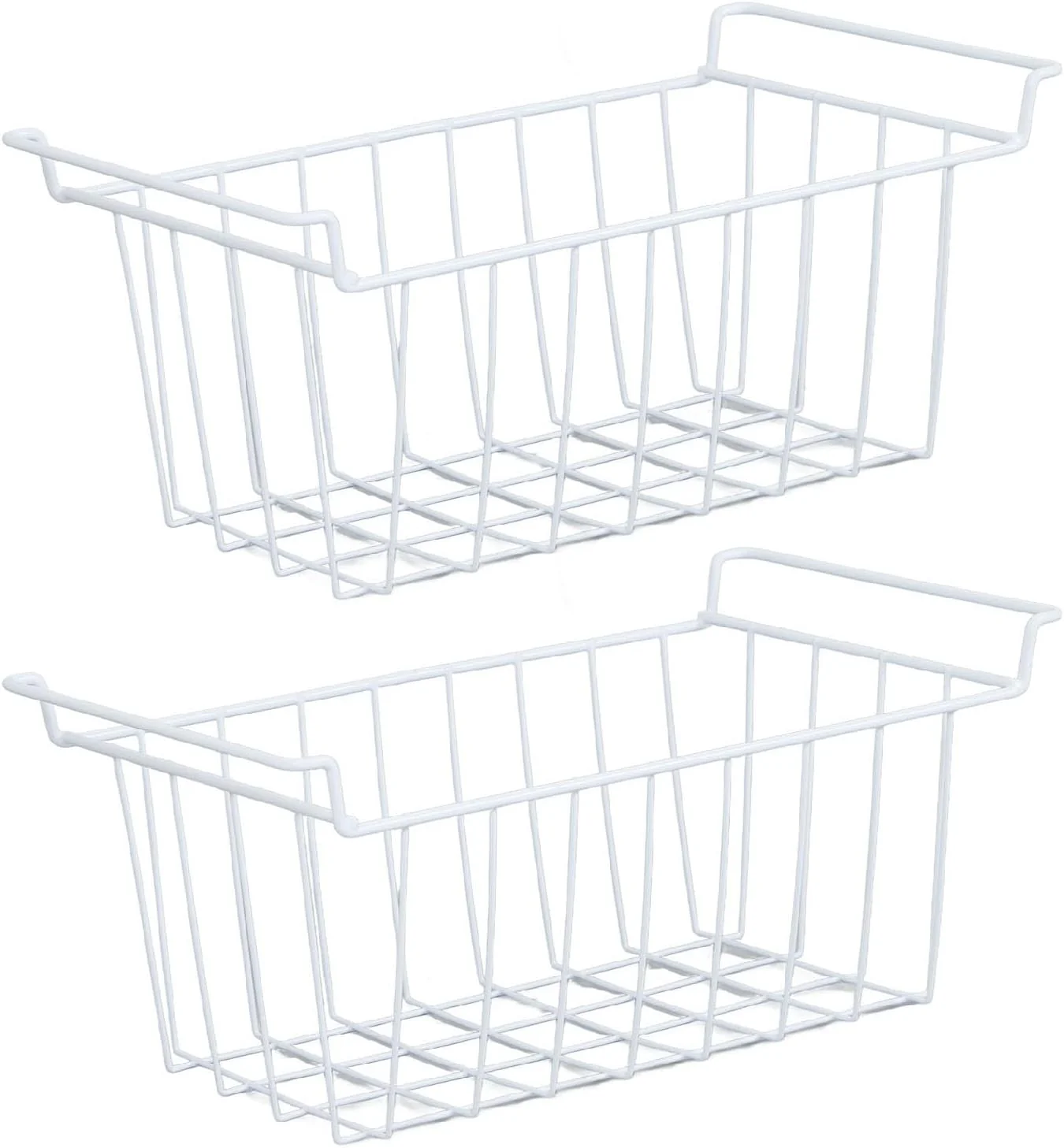 Jiawu Freezer Kitchen Storage Accessories Wire Storage Baskets Organizer NEW - Image 2