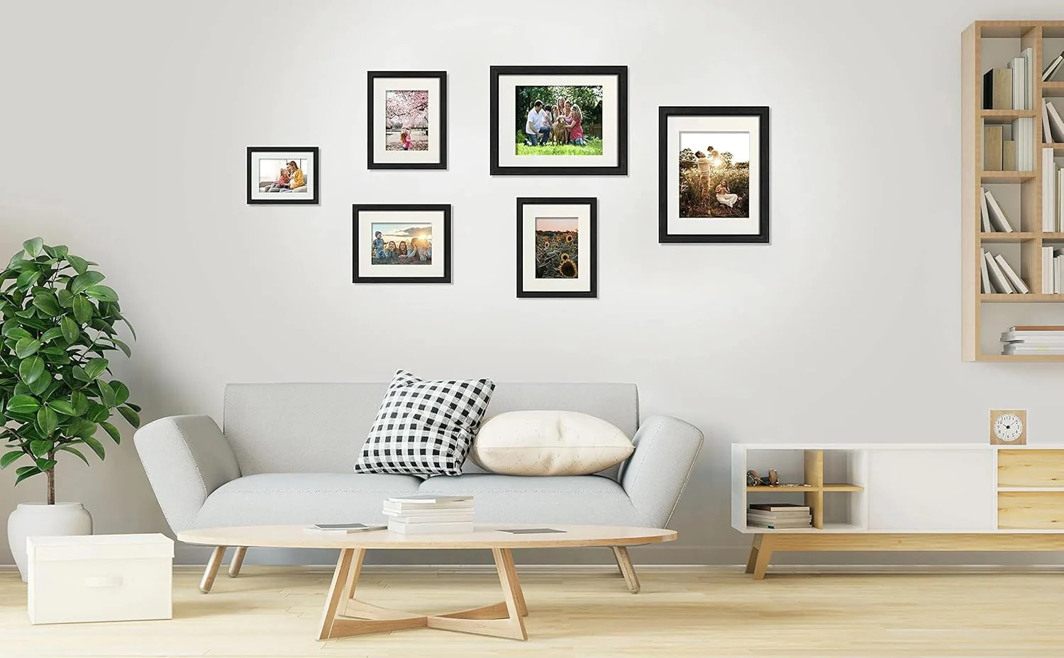 VIOLABBEY Black Wall & Tabletop Frames 11x14 Wall & Tabletop Picture Frames NEW - Image 7