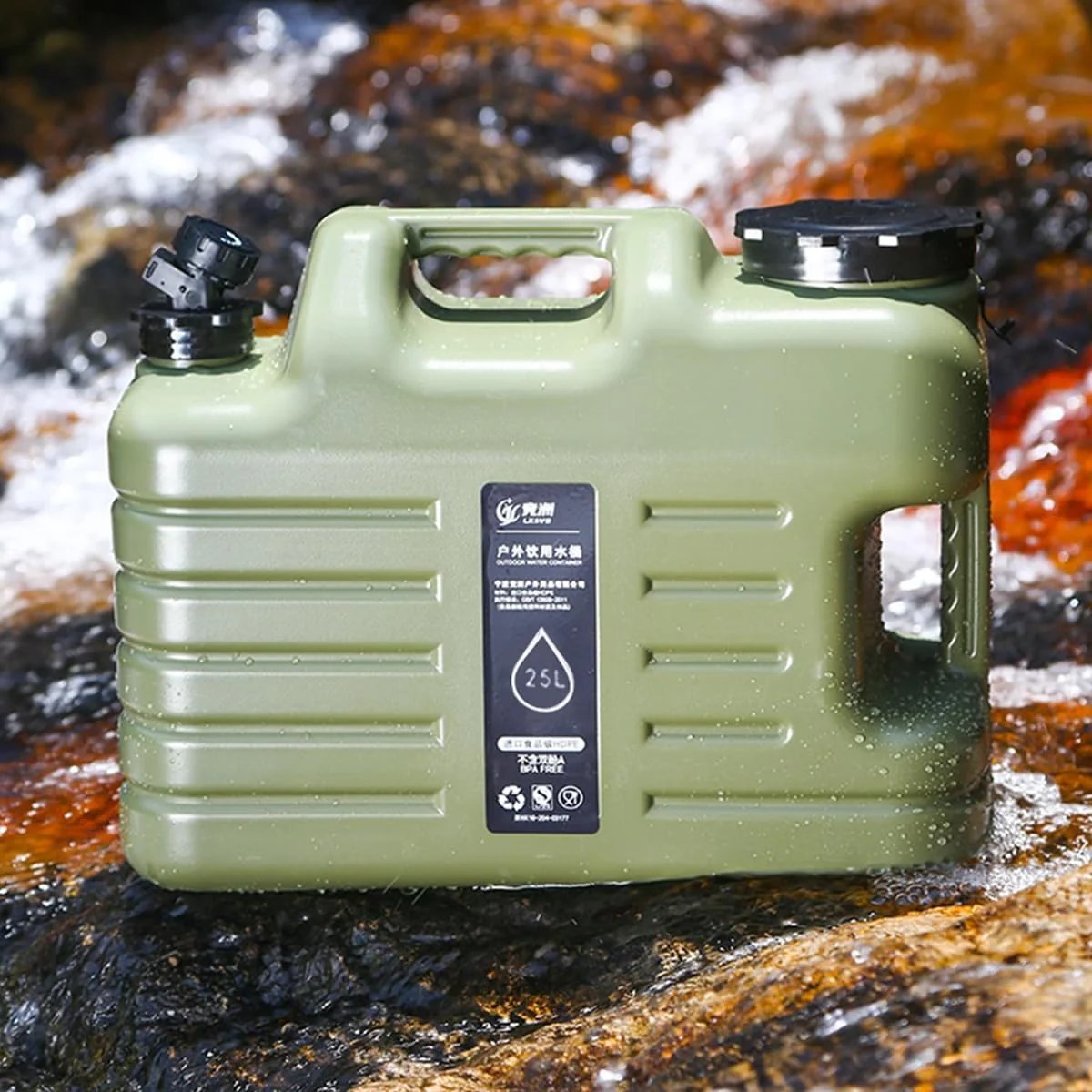 25L Water Container for Outdoor Camping & Hiking Flasks NEW - Image 4