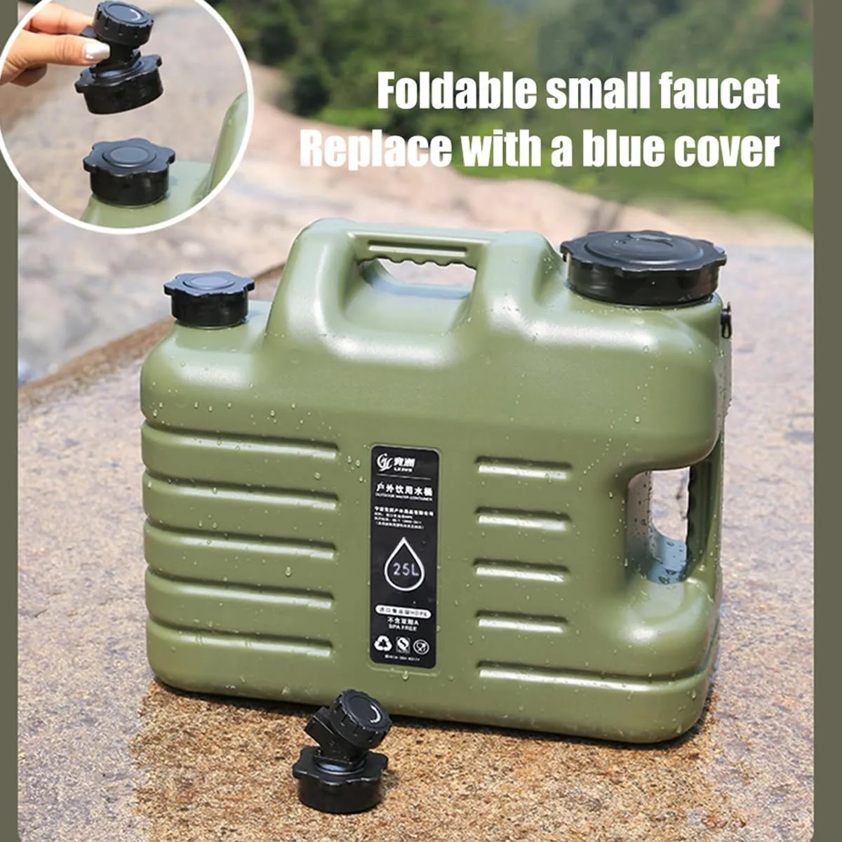 25L Water Container for Outdoor Camping & Hiking Flasks NEW - Image 5