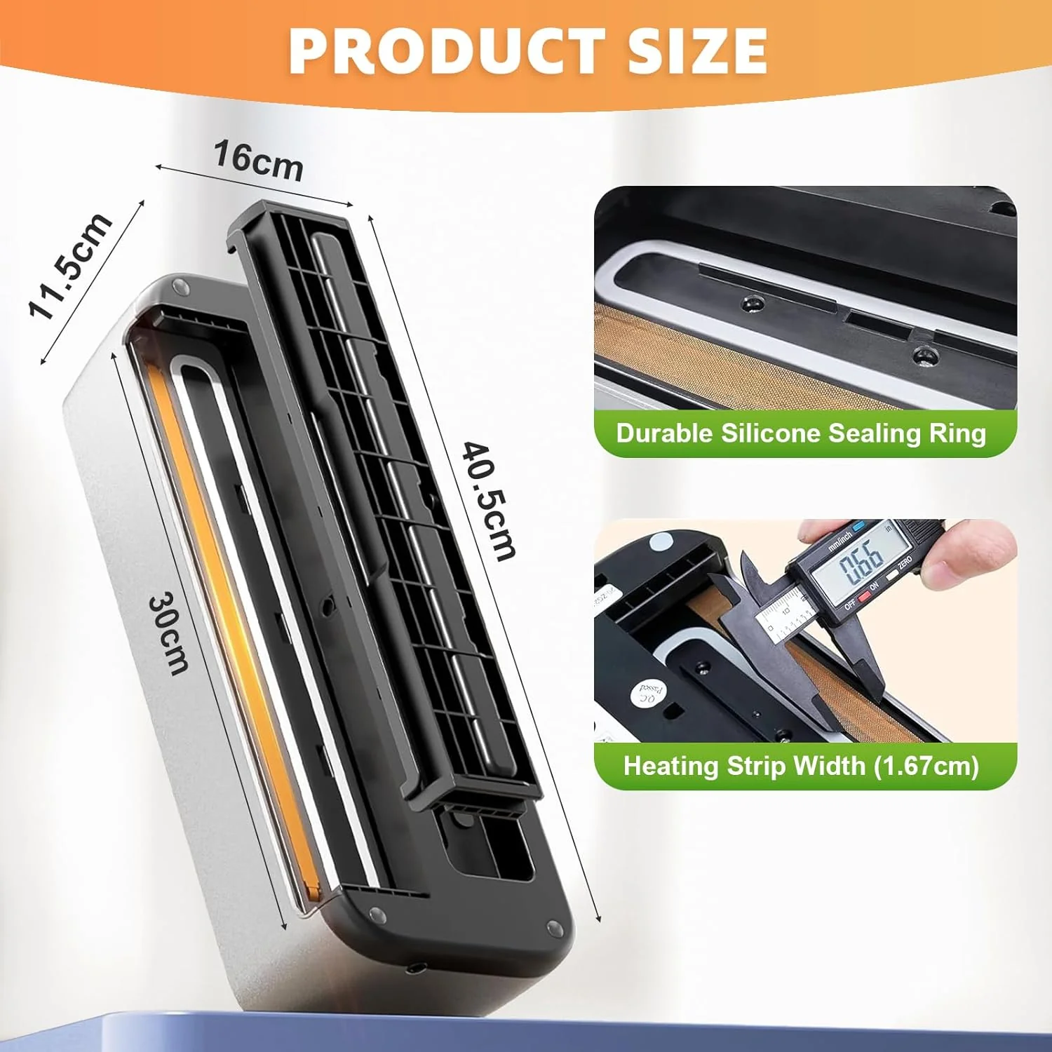 Intellihome Automatic Food Vacuum Sealer Machine Powerful 100KPA Suction DEMO - Image 9