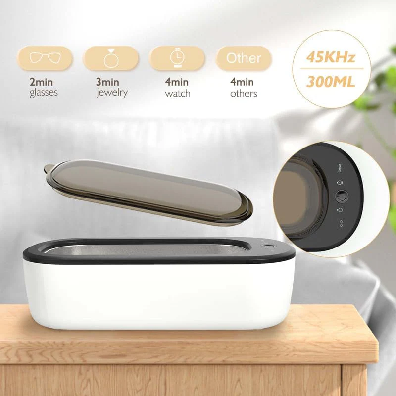 Bubbacare Ultrasonic Jewelry Cleaner Green Professional 45kHz Sonic Cleaning NEW - Image 2