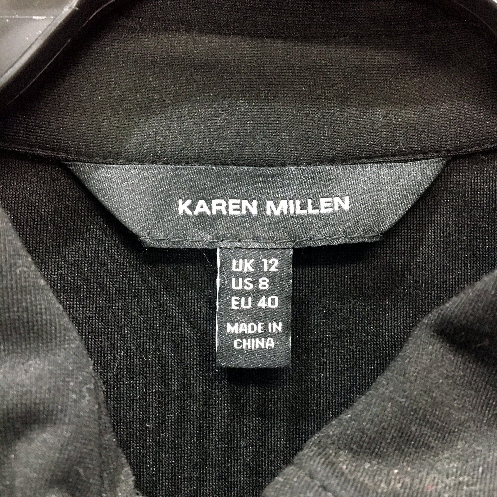 Karen Millen Womens Black Shirtdress in Size 12 NEW - Image 5