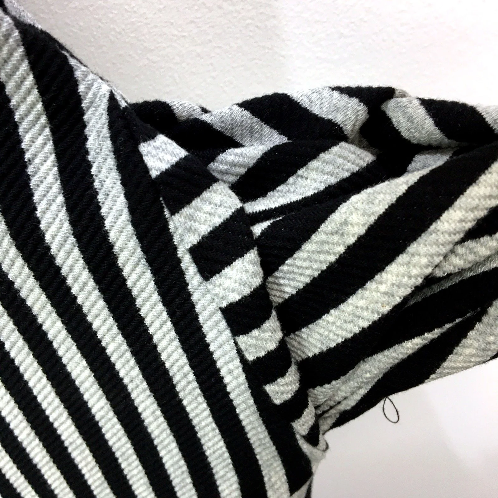 Regatta Womens Striped Long Sleeve Dress in Black and White, Size 10 NEW - Image 3