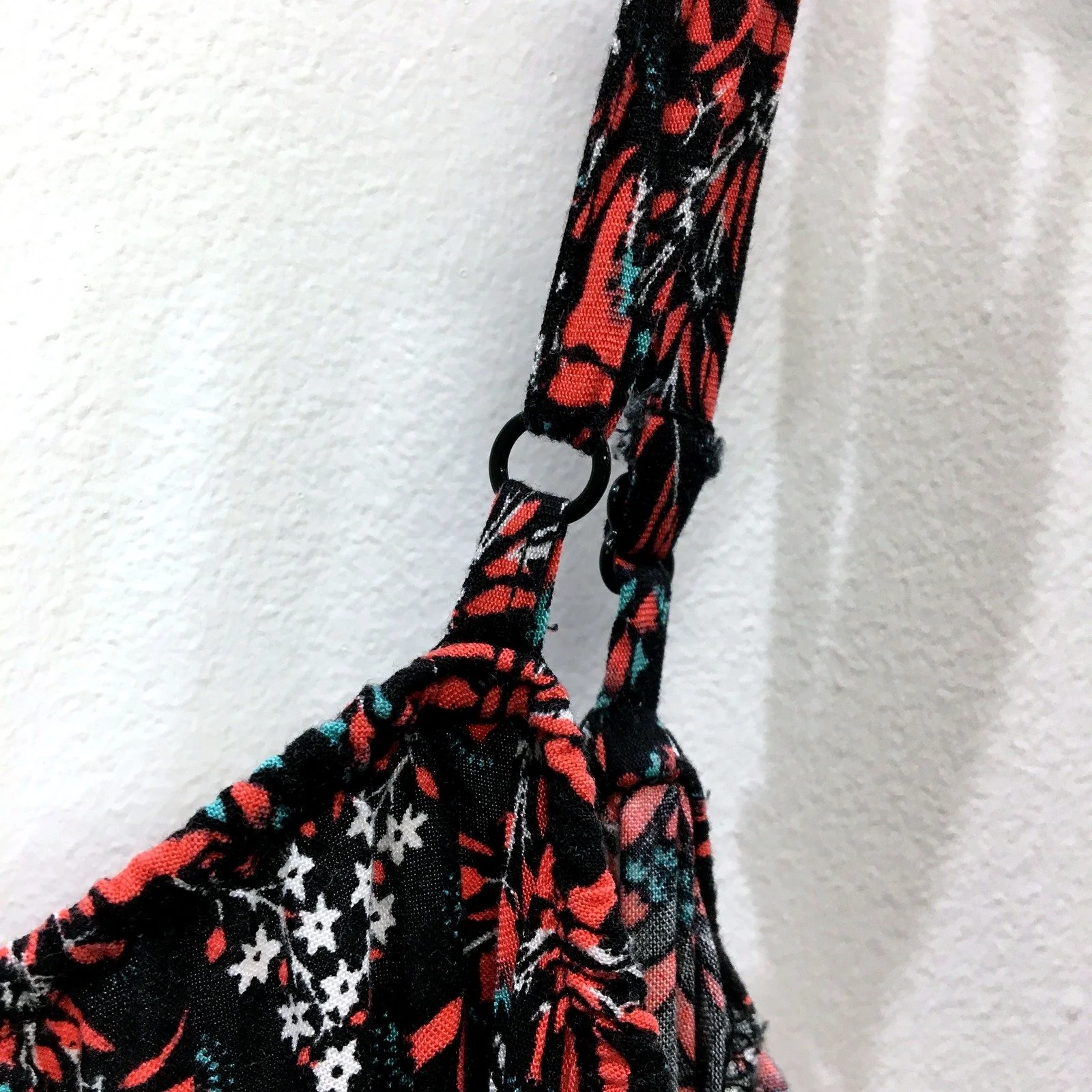 City Chic Womens Cold Shoulder Floral Plus Size Dress in Multi Color & Size XL - Image 3