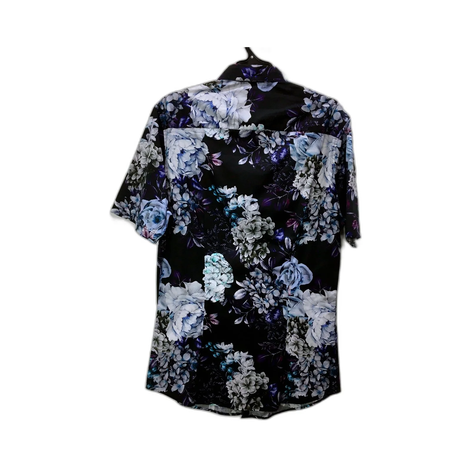 ASOS Design Mens Button-Down Shirt Floral Print Long Sleeve Cotton Size L NEW - Image 2