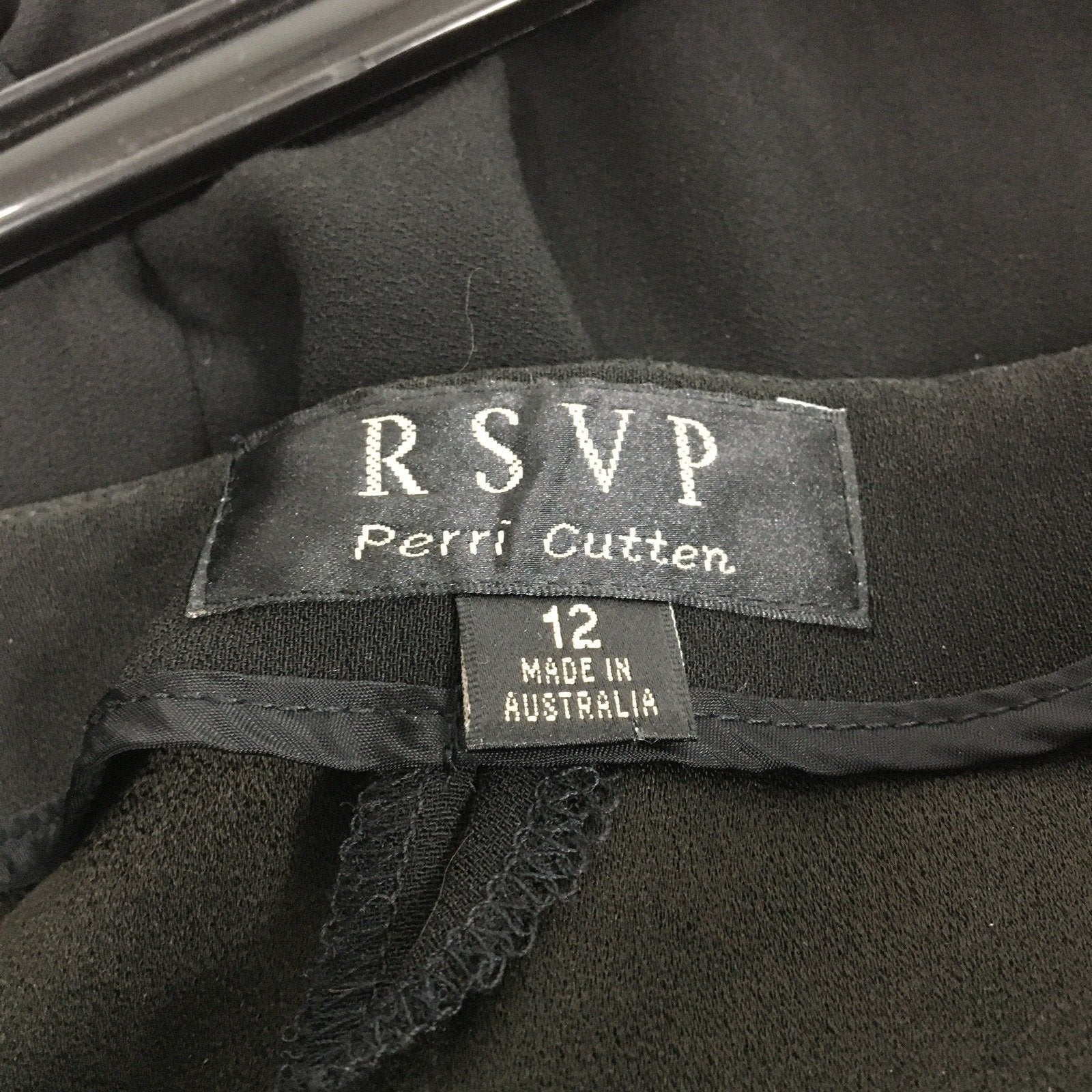 RSVP Perri Cutten Black Pants Women's Trousers Slacks Size 12 - Image 4