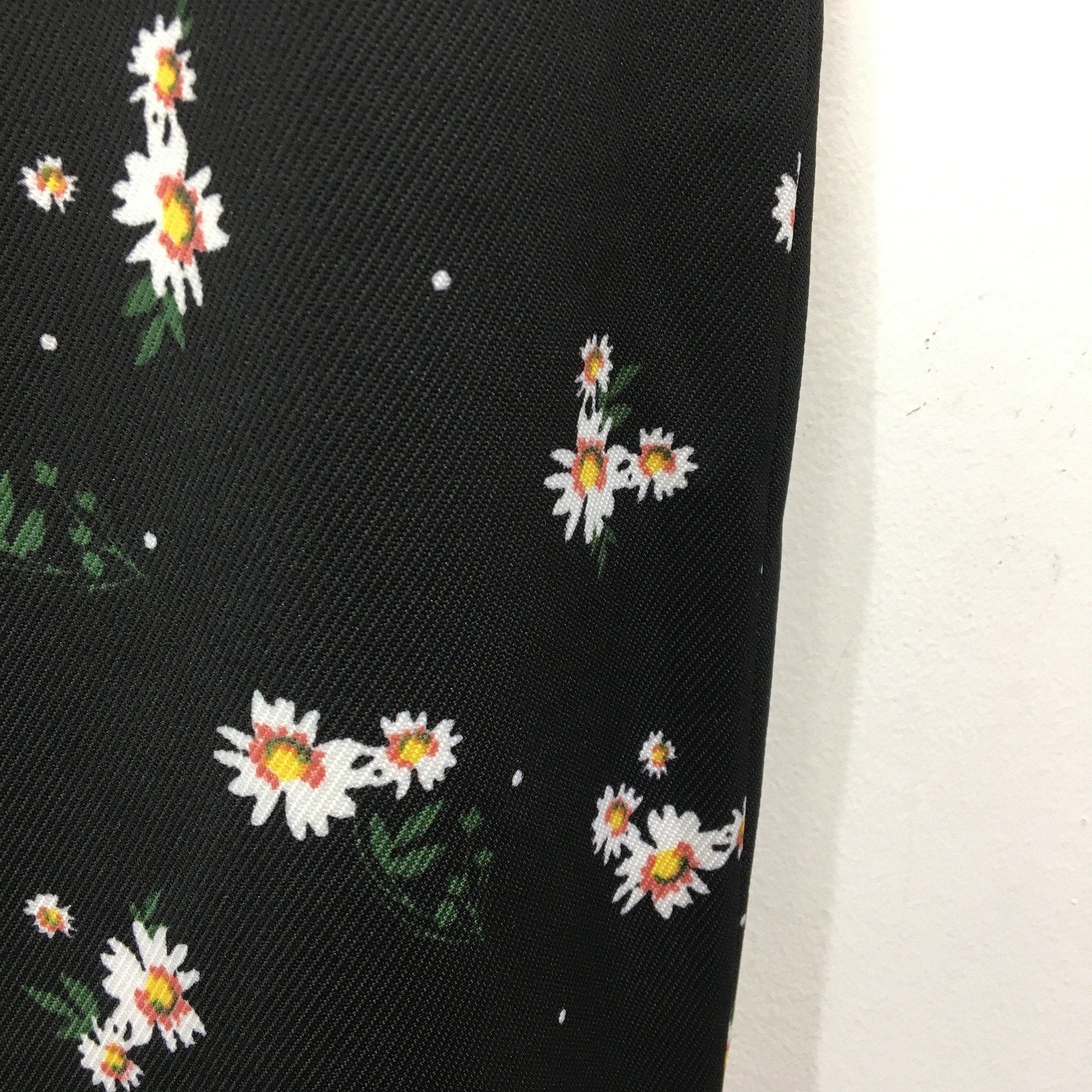 Dorothy Perkins Floral Print Pants Black with White flower Womens Size 14 NEW - Image 4
