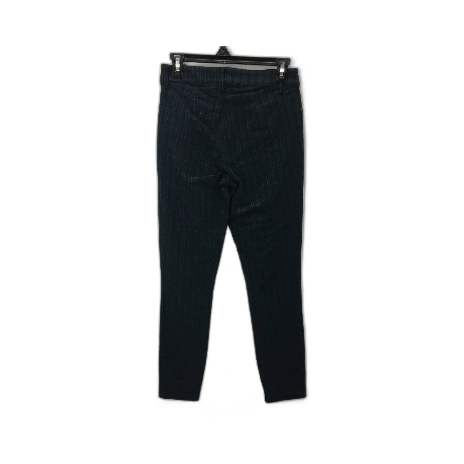 Tommy Hilfiger Women's Pinstripe Trousers Navy Blue Size 4