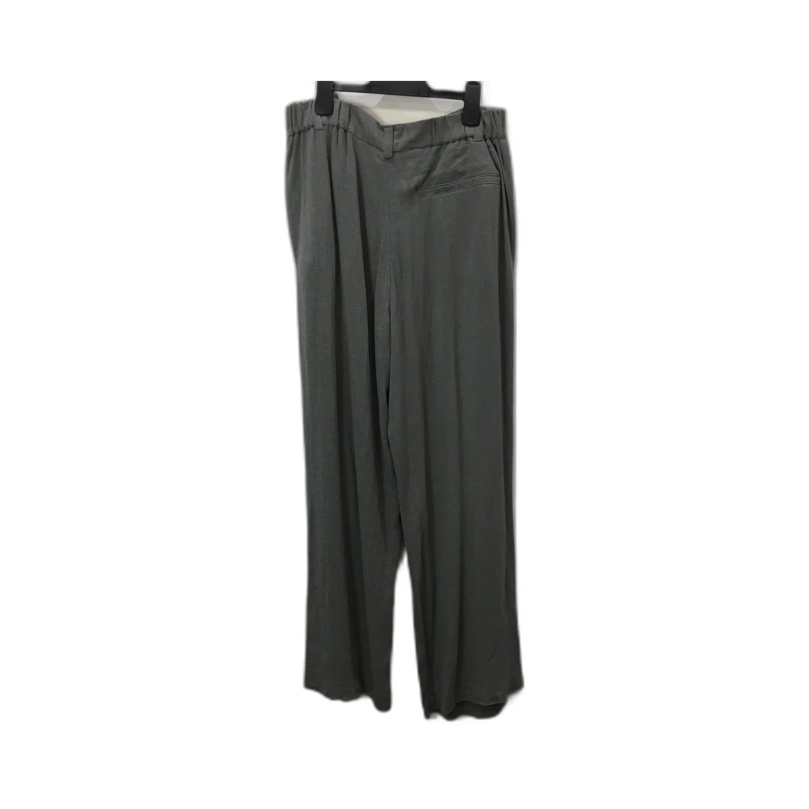 ASOS Design Palazzo Wide Leg Pants Gray Womens Size 12