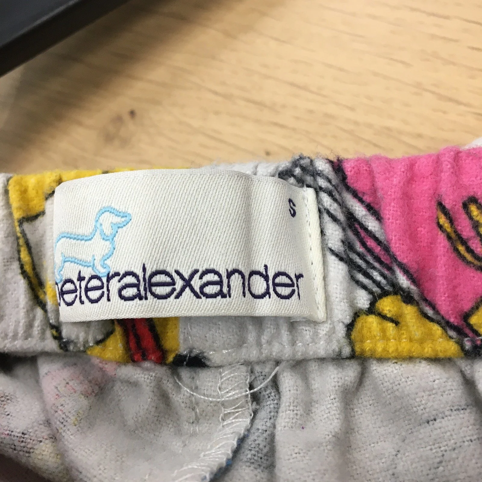 Peter Alexander Cartoon Character Printed Cotton Loungewear Pajama Pants Mens - Image 4