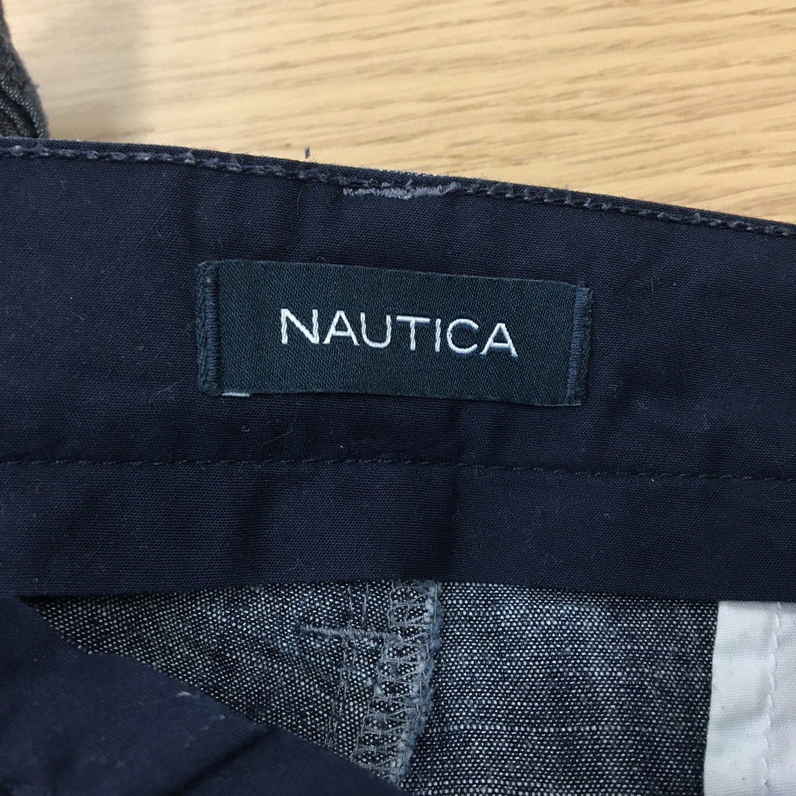 Nautica Men's Cotton Casual Shorts Gray Size 30 - Image 3