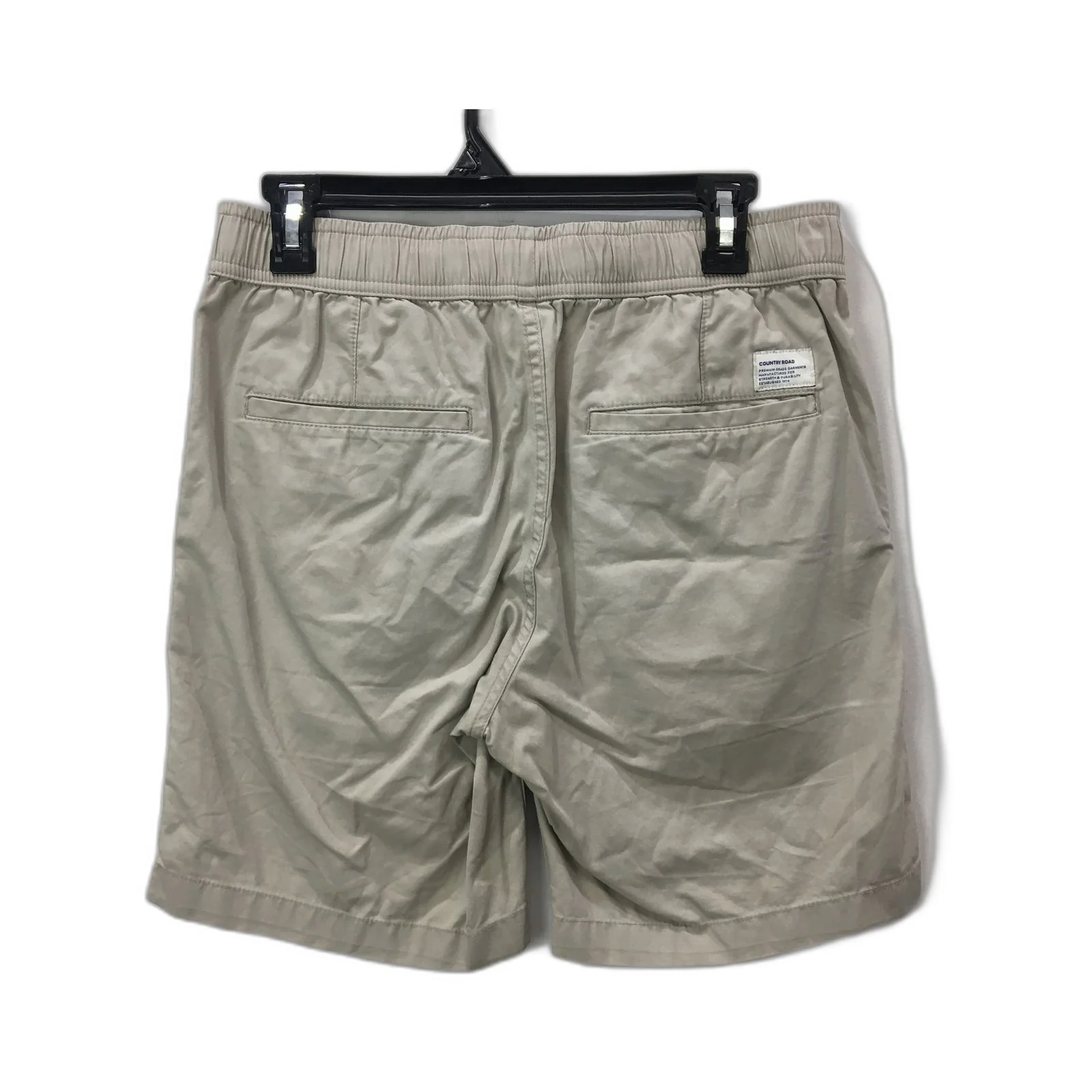 Country Road Drawstring Casual Shorts Tan Mens Size 30 - Image 2