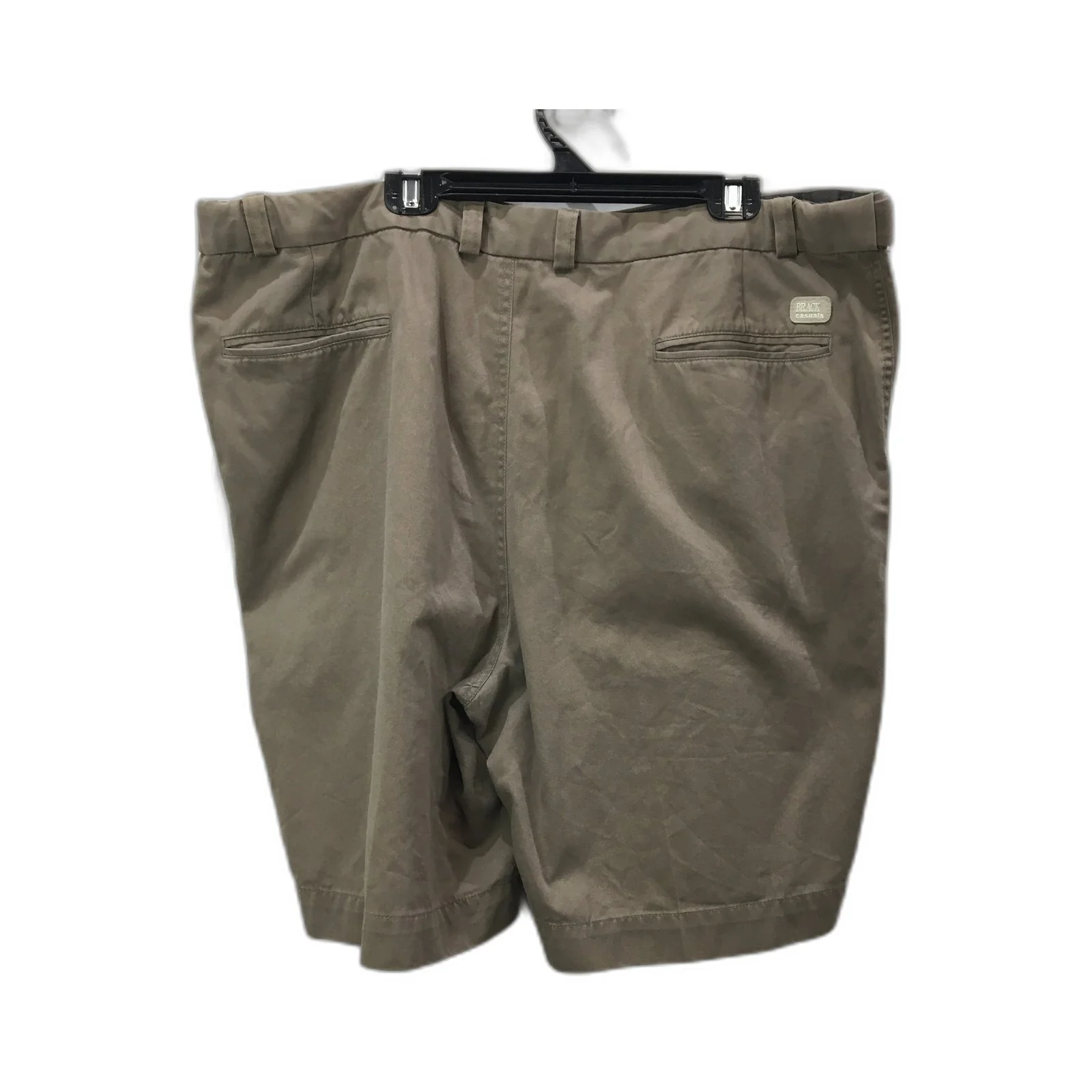 Bracks Casuals Men's Casual Cotton Shorts Tan/Beige Comfortable Everyday Wear - Image 2