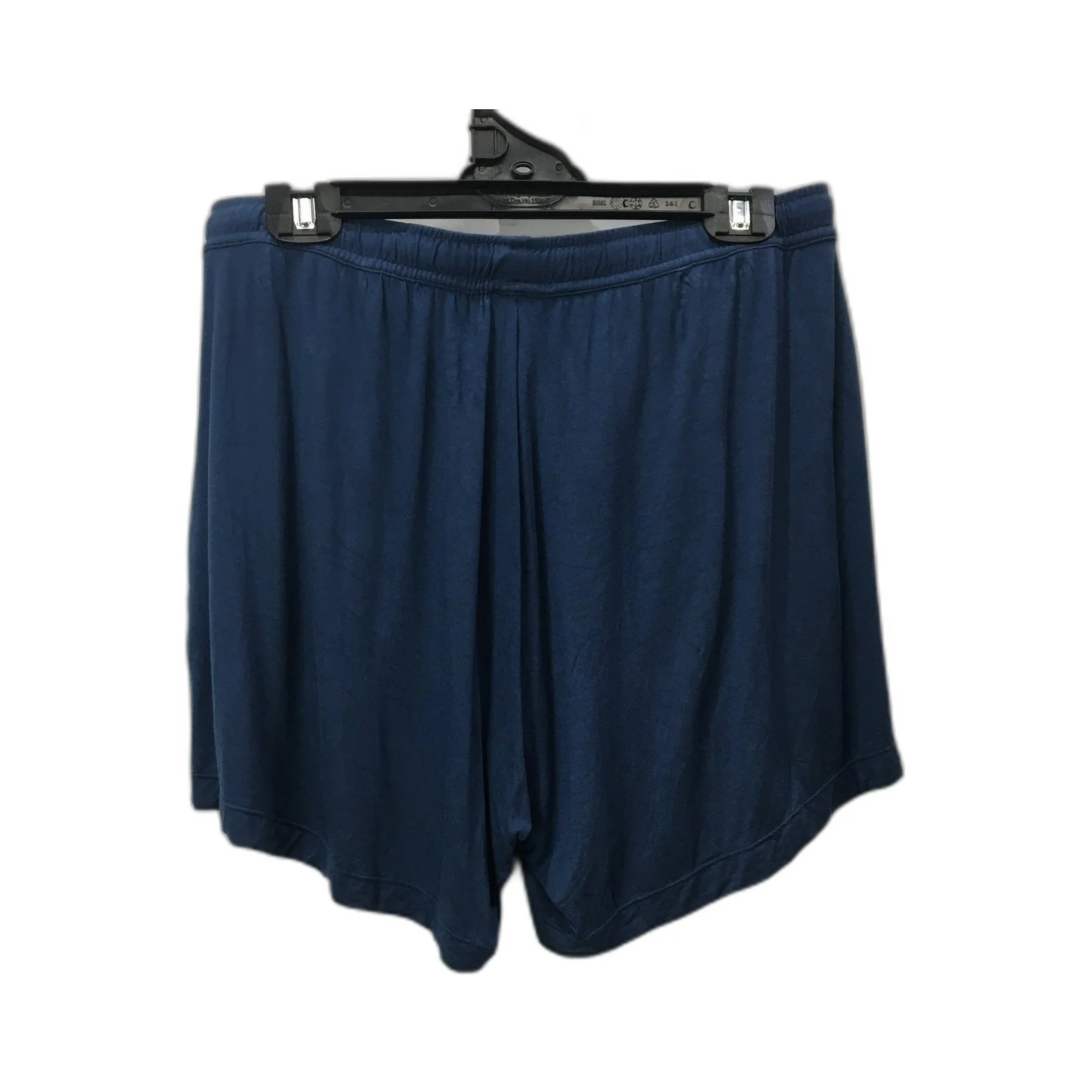 Love Luna Viscose Elastane Loungewear Pajama Shorts Navy Blue Women's Size Large - Image 2