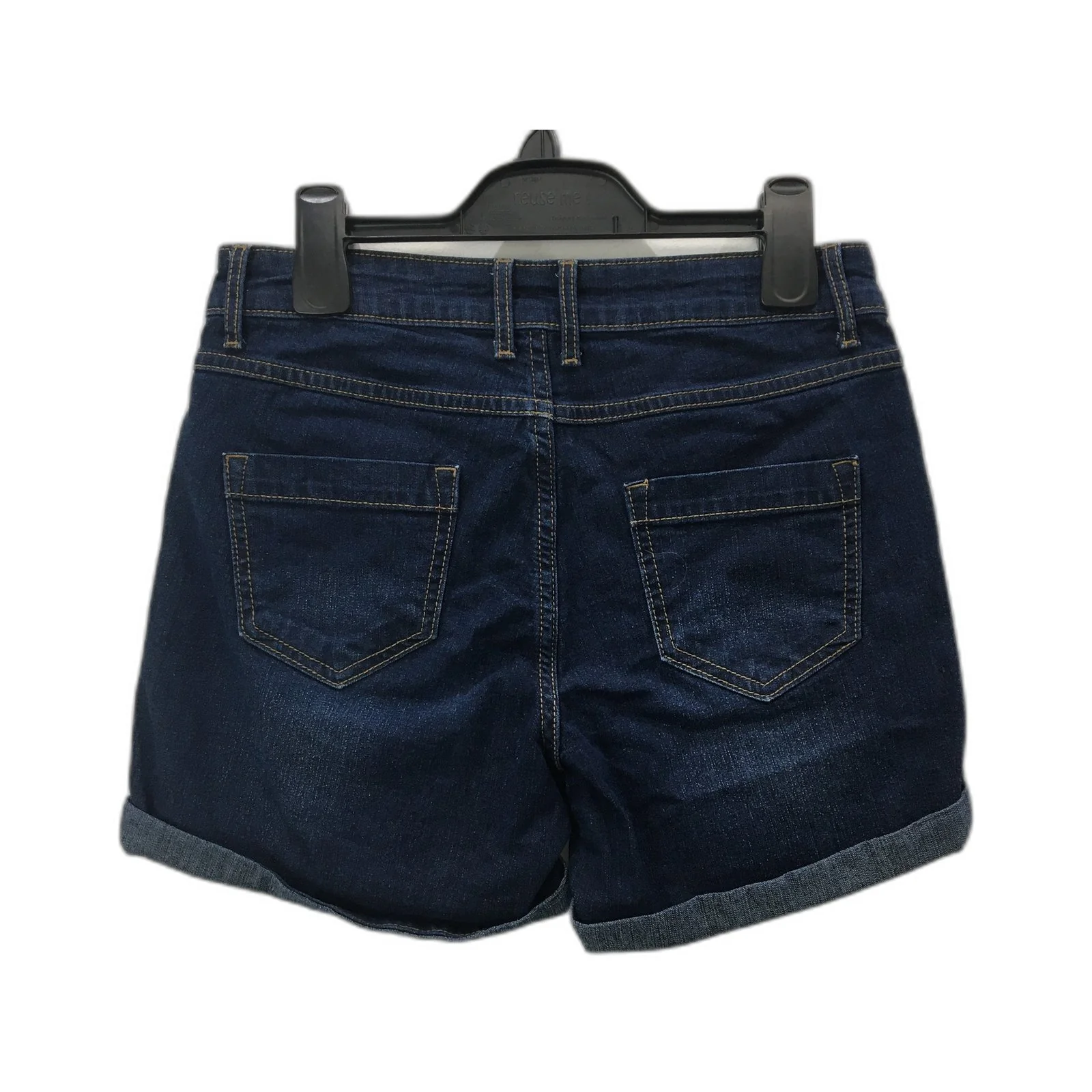 The 1964 Denim Company Women's Shorts Dark Blue Size 8 NEW - Image 2