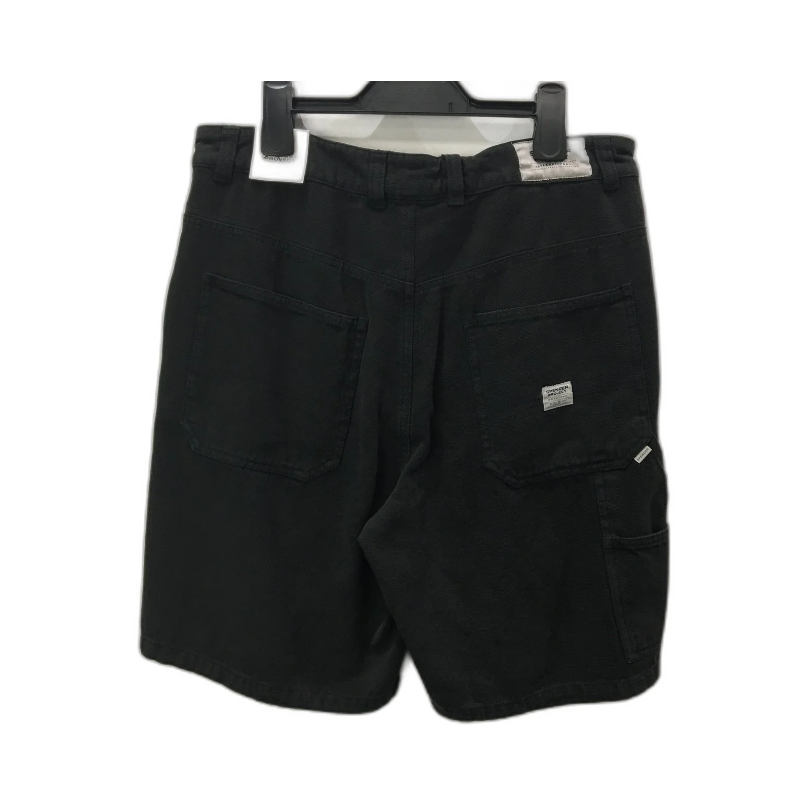 Spencer Project Men's Cargo Shorts Charcoal Cotton Size 30 NEW - Image 2