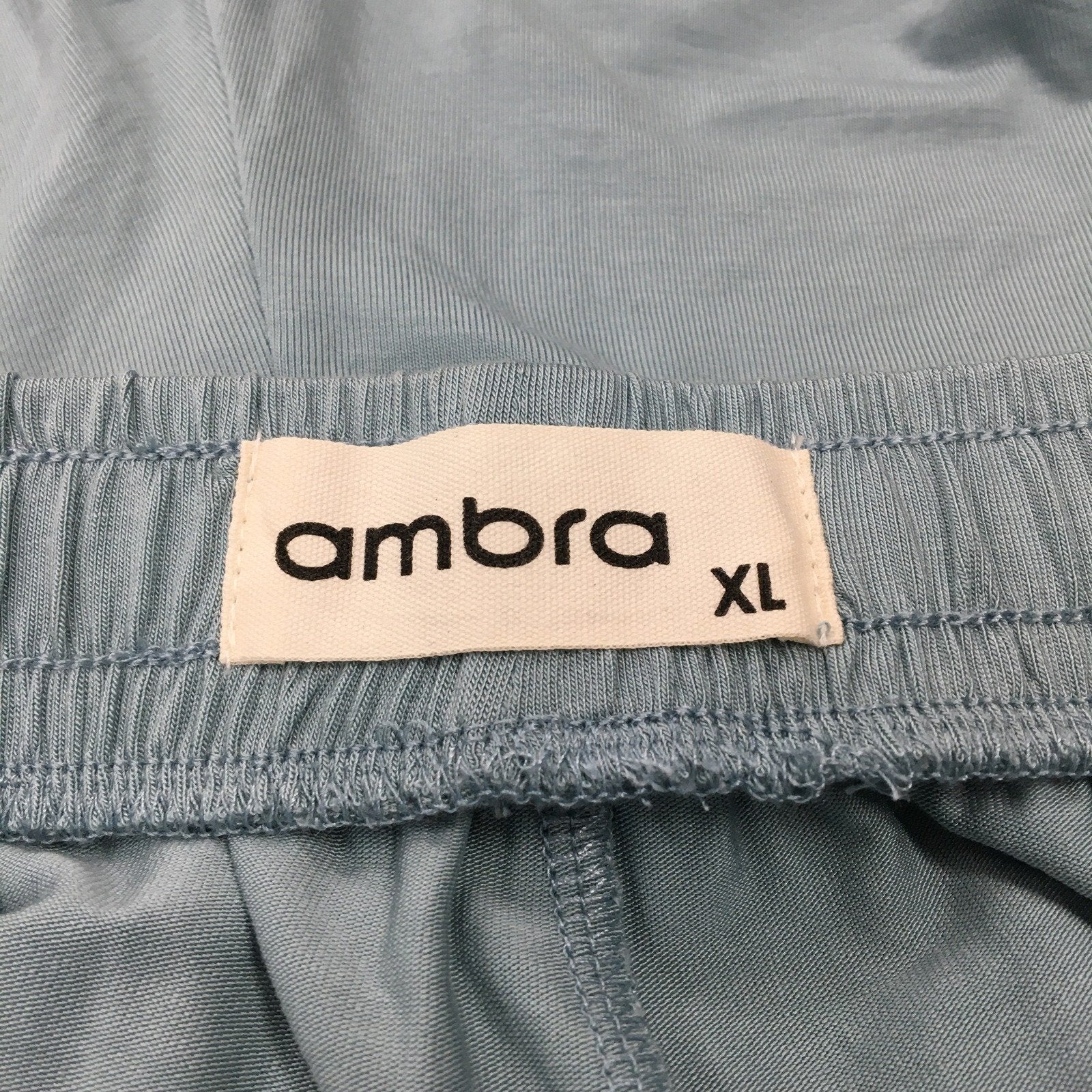 Ambra Lyocell Elastic Waist Drawstring Shorts Mint Green Women's Size XL NEW - Image 3