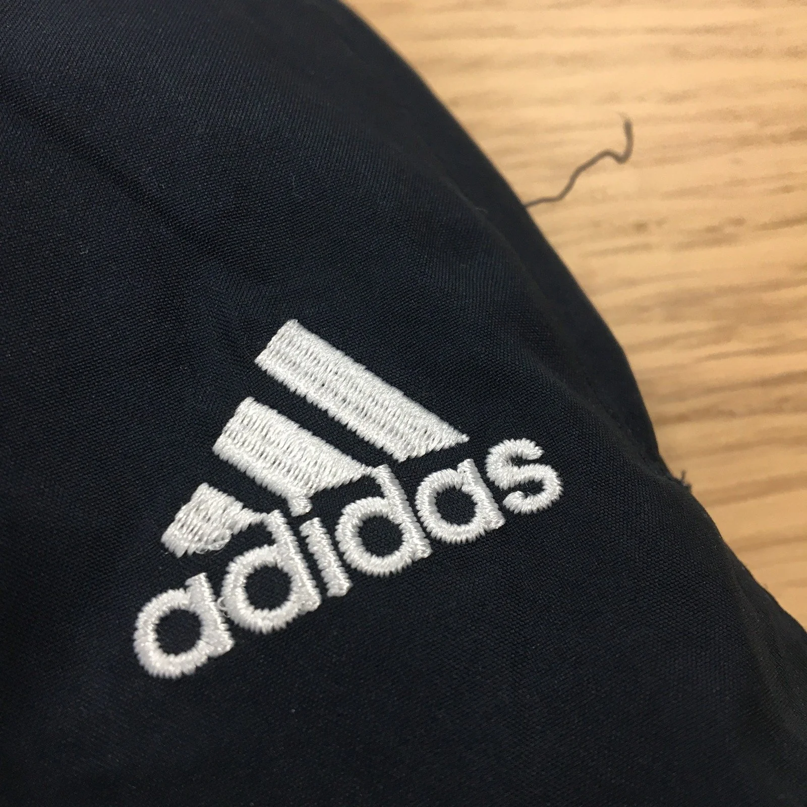 adidas Youth Windbreaker Pants Black Activewear Size 12 - Image 4