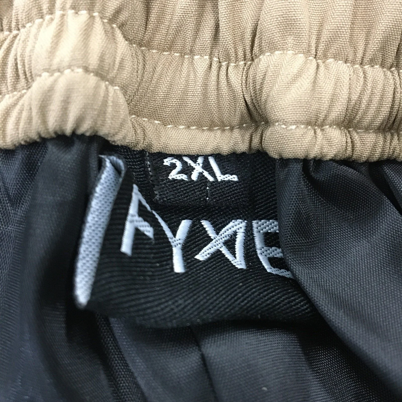 Fyve Cargo Pants Elastic Waist Tan Men's Size 2XL NEW - Image 4