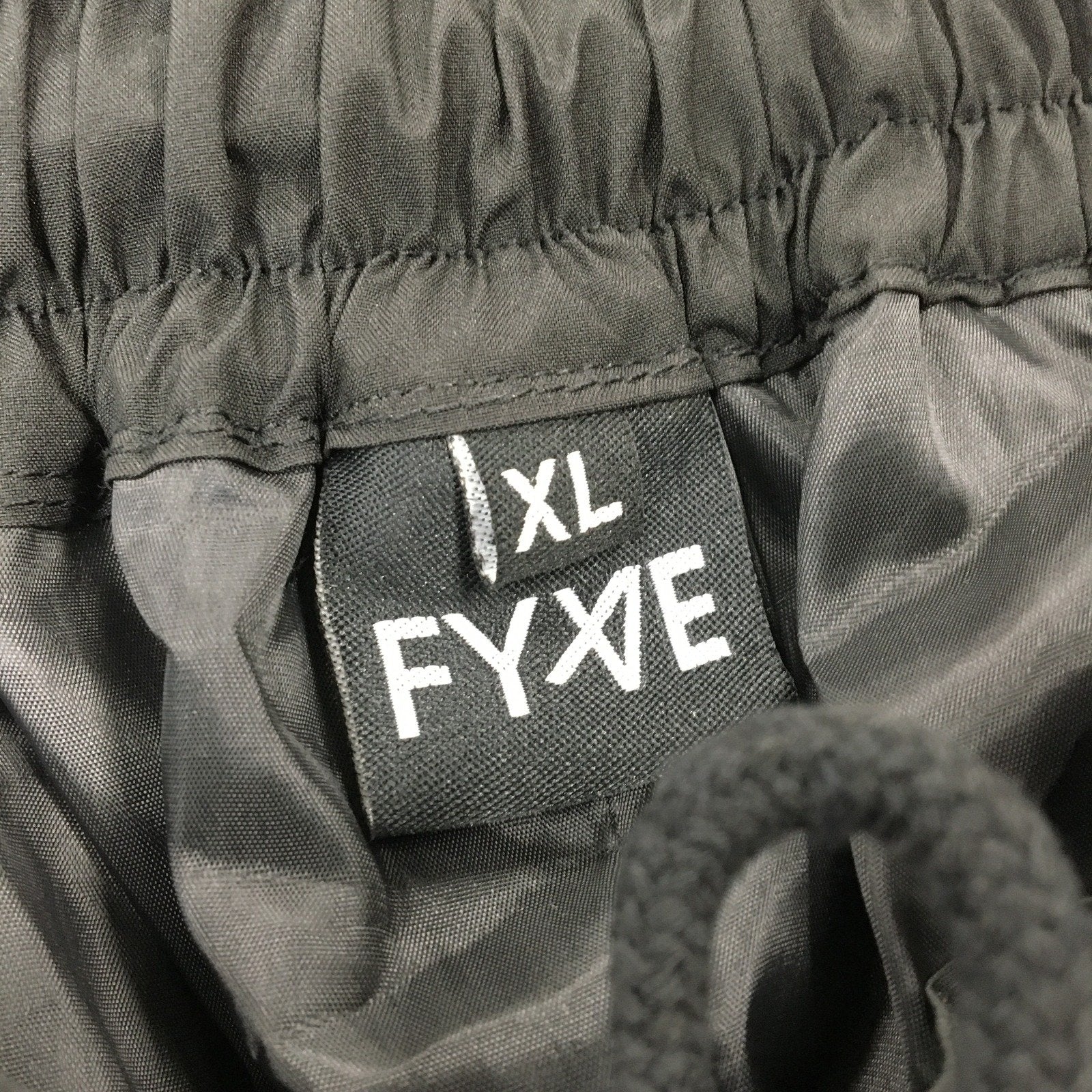 Fyve Sweatpants Black Casual Bottoms Comfortable Polyester Blend Size XL NEW - Image 5