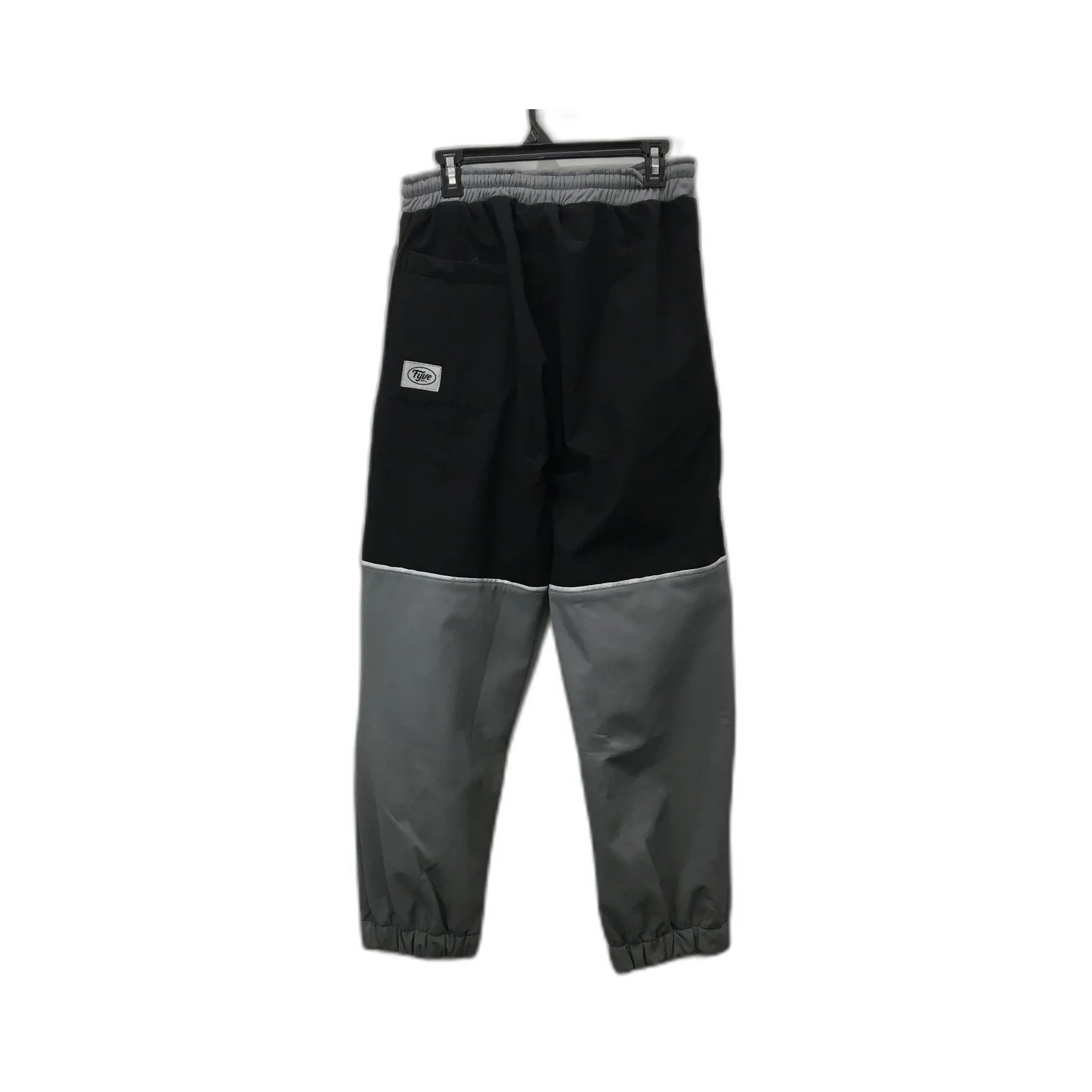 Fyve Unisex Loose Fit Joggers Gray and Black Sweatpants Women's Size XL NEW - Image 2