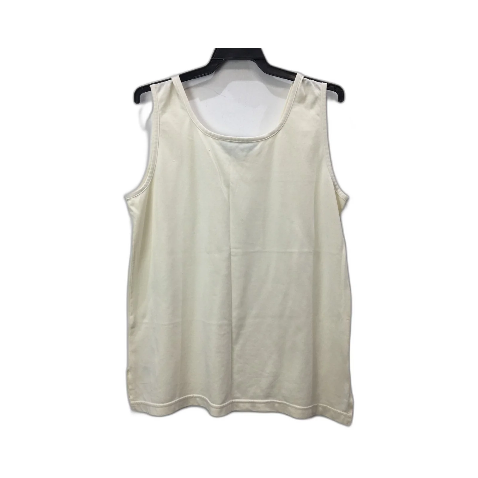 Black Pepper Racerback Tank Top Cream Cotton Comfortable Size 14 - Image 2