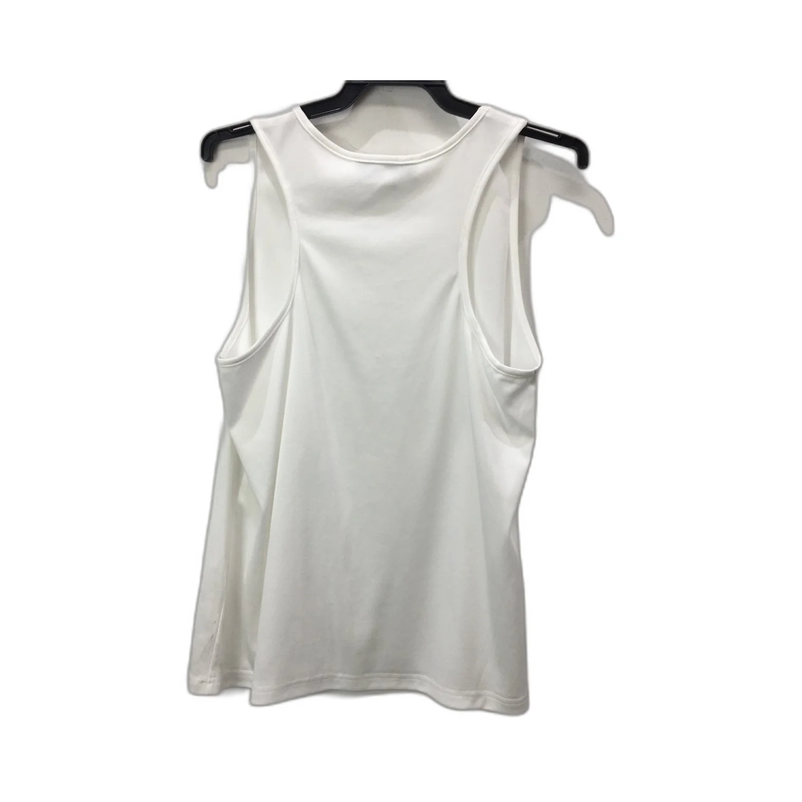 Georgia & Dean Women's Polyester Tank Top Sleeveless Comfortable White Size 12 - Image 2