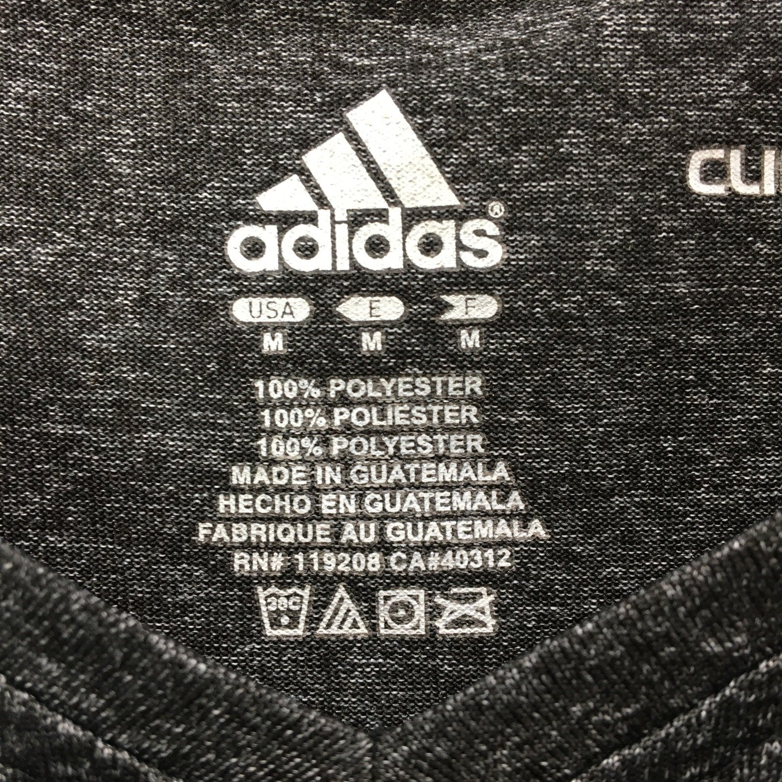 adidas Texas A&M Pullover Sweatshirt Charcoal Gray Size Medium - Image 4