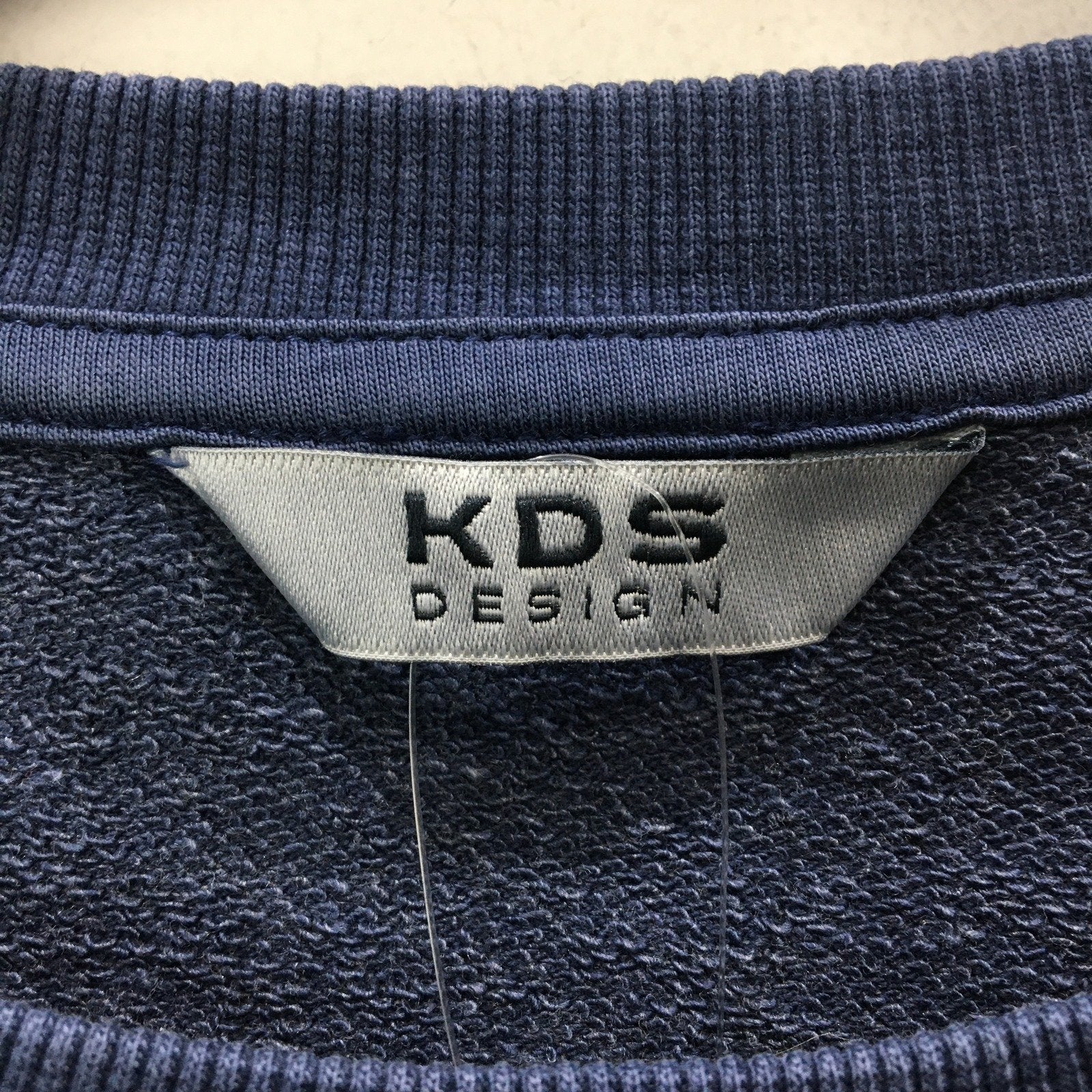 KDS Fashion LTD Oversized Washed Cotton Casual Shirt Navy Size Medium NEW - Image 4