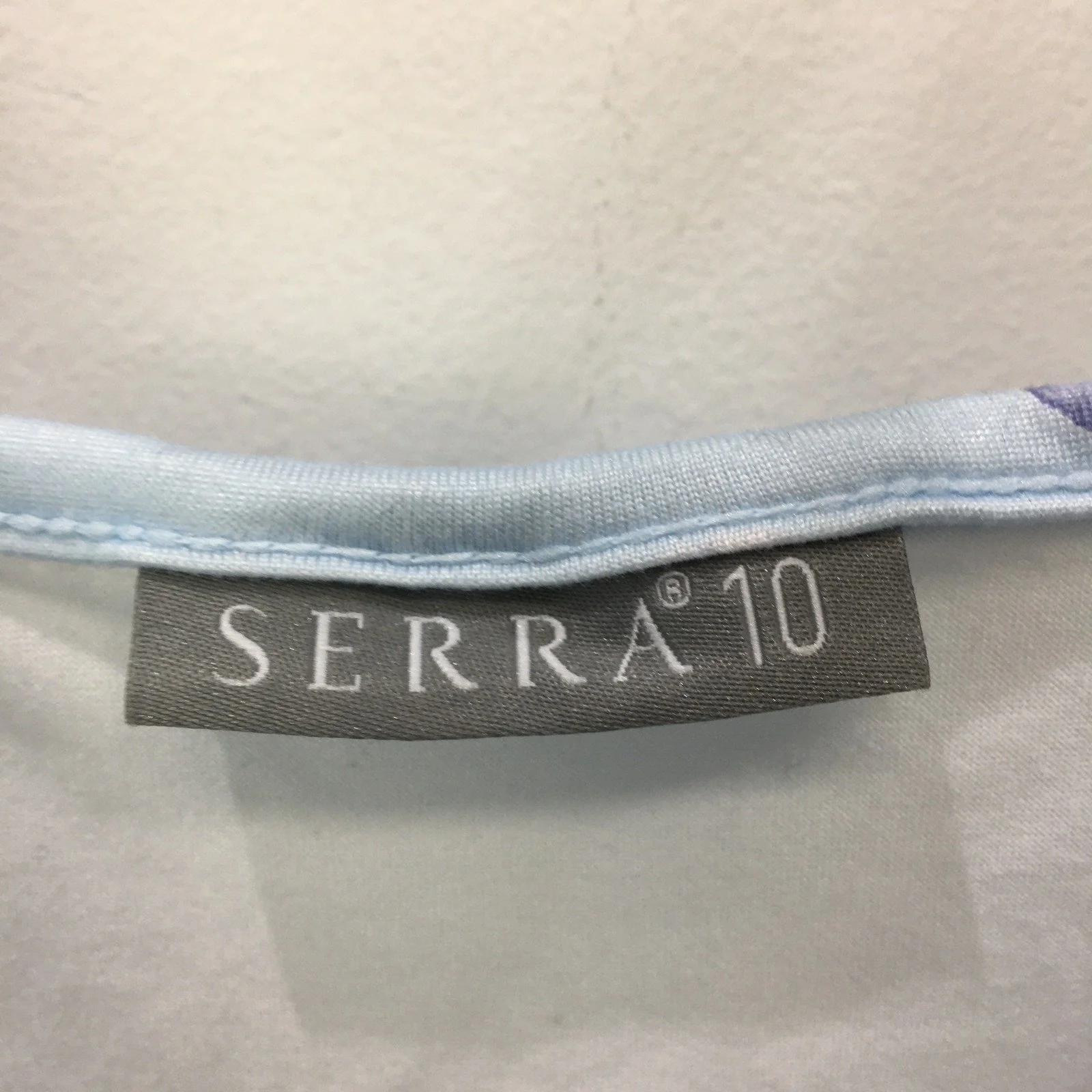 Serra Floral Camisole Tank Top for Women Light Blue Size 10 - Image 3
