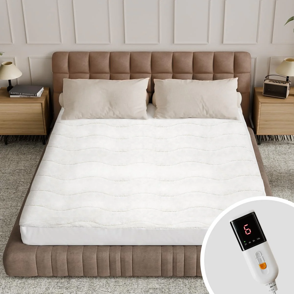 GOTCOZY Electric Blankets & Quilts Heated Underblanket for Single Bed, Soft NEW