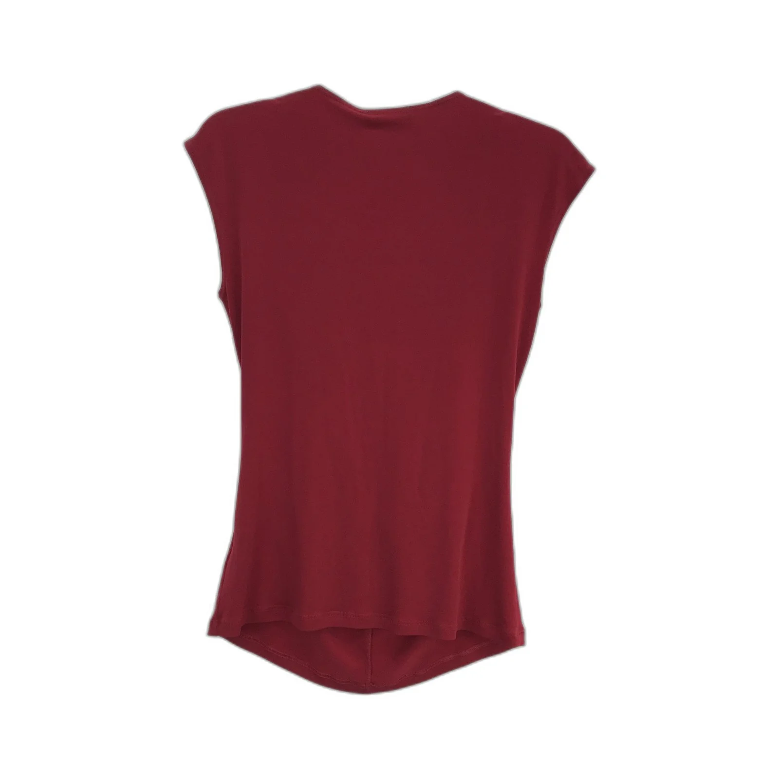 Jacqui.E Sleeveless Jewelled Made In Australia Top Women's Red Size S - Image 2