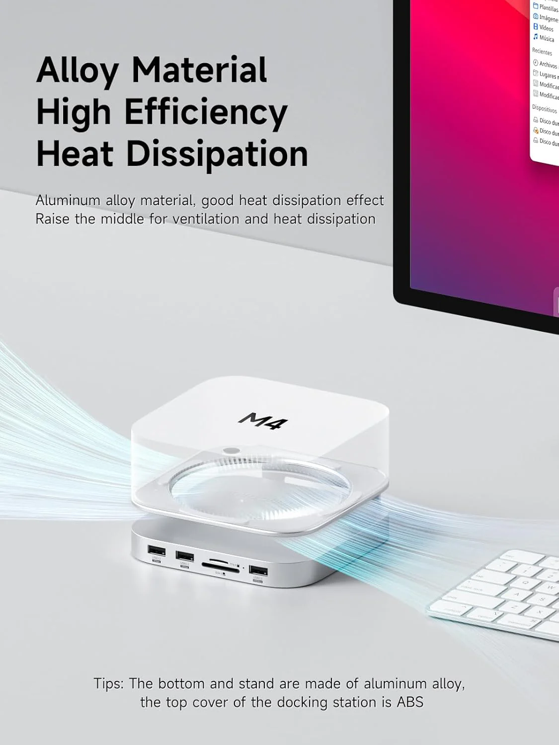 Hagibis 3-in-1 Accessories USB-C Docking Station with SSD Enclosure, Hub & NEW - Image 7