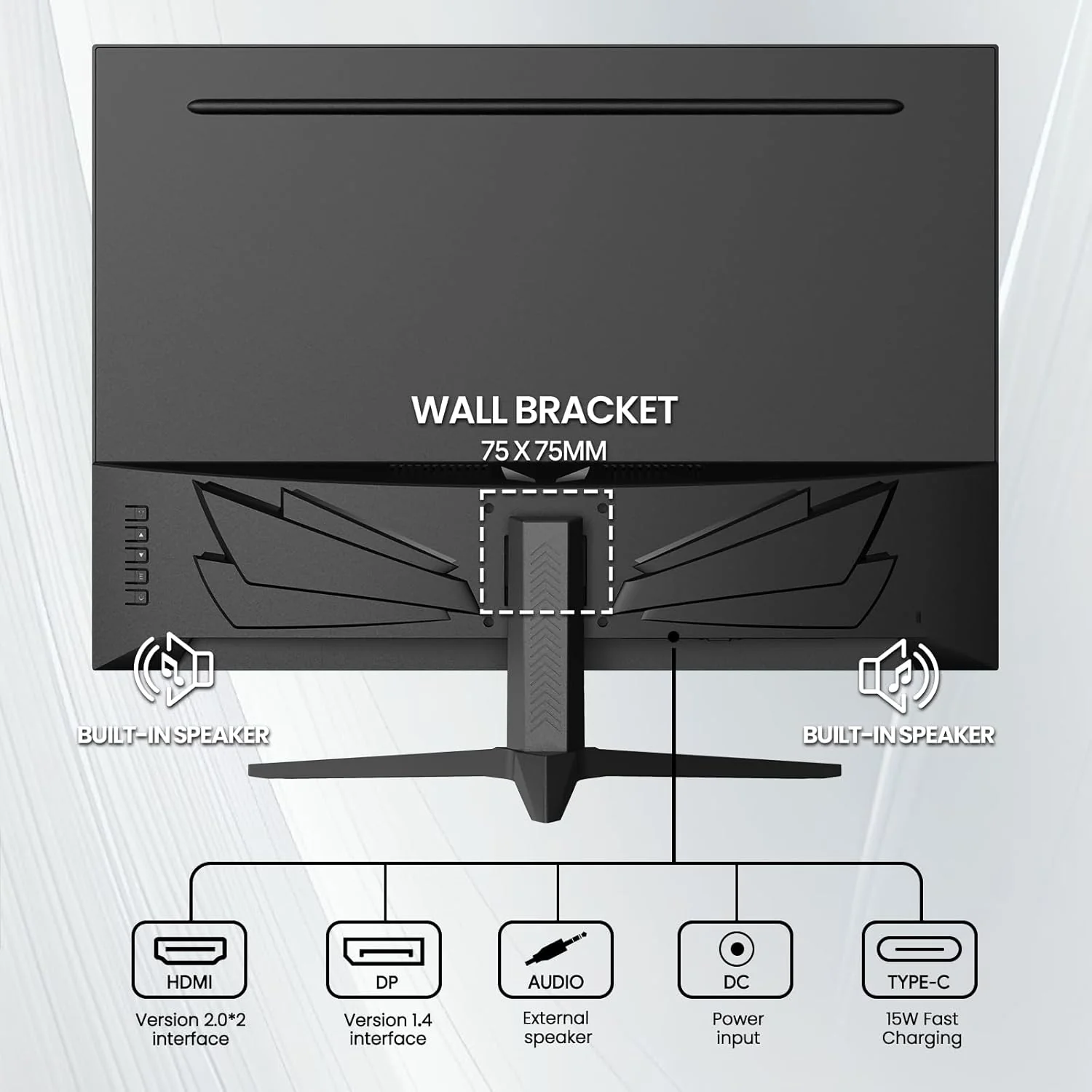 CRUA 4K Monitors IPS UHD Monitor with 3840x2560 Resolution, 120% sRGB, HDR NEW - Image 7