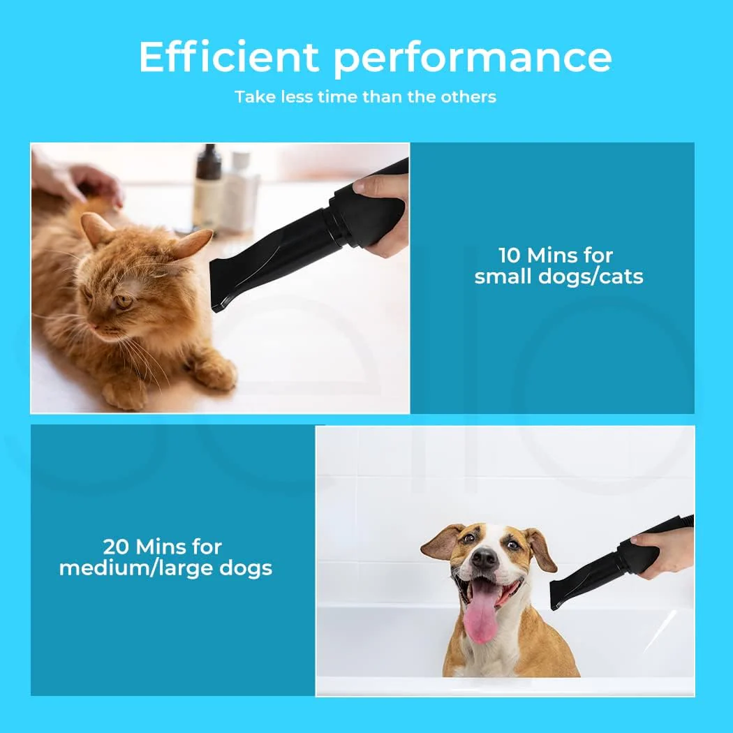 PAWZ Professional Brushes Pet Hair Dryer Grooming Blower Vacuum Cleaner NEW - Image 5