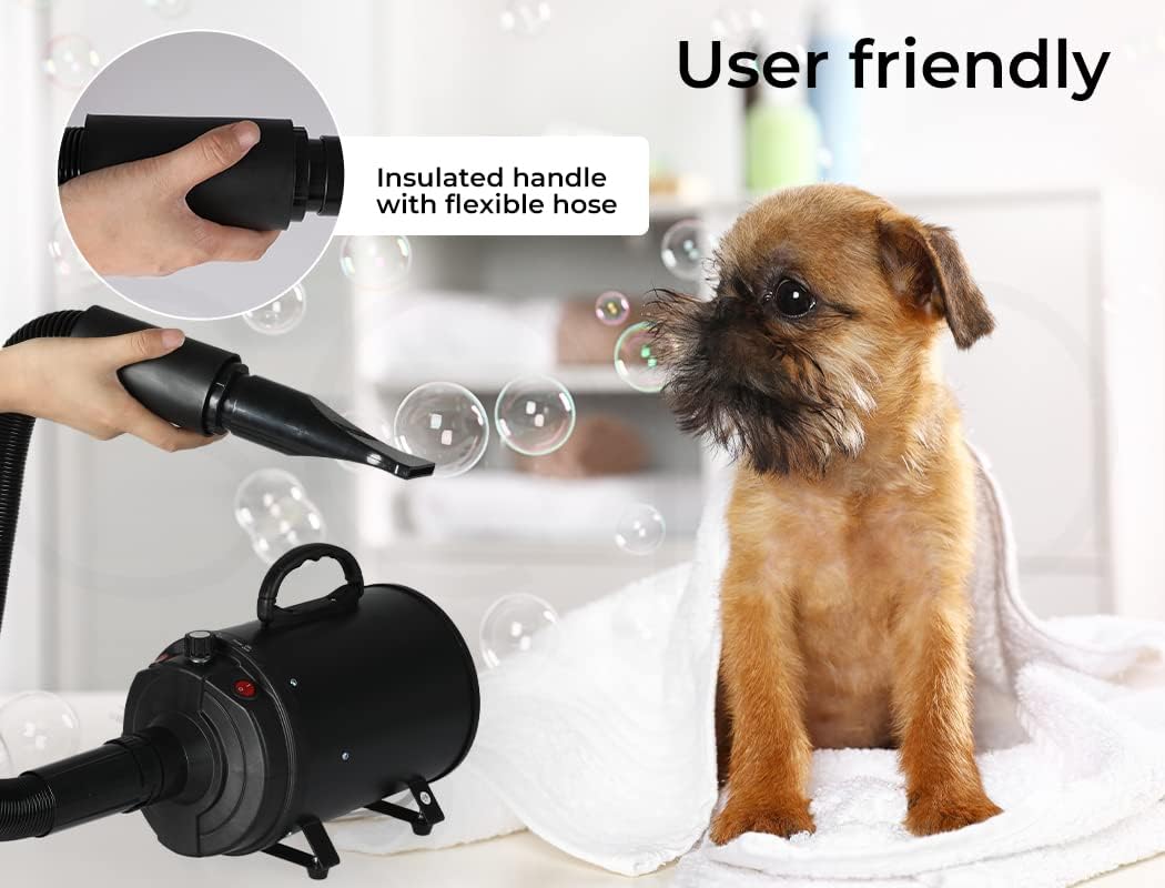 PAWZ Professional Brushes Pet Hair Dryer Grooming Blower Vacuum Cleaner NEW - Image 8