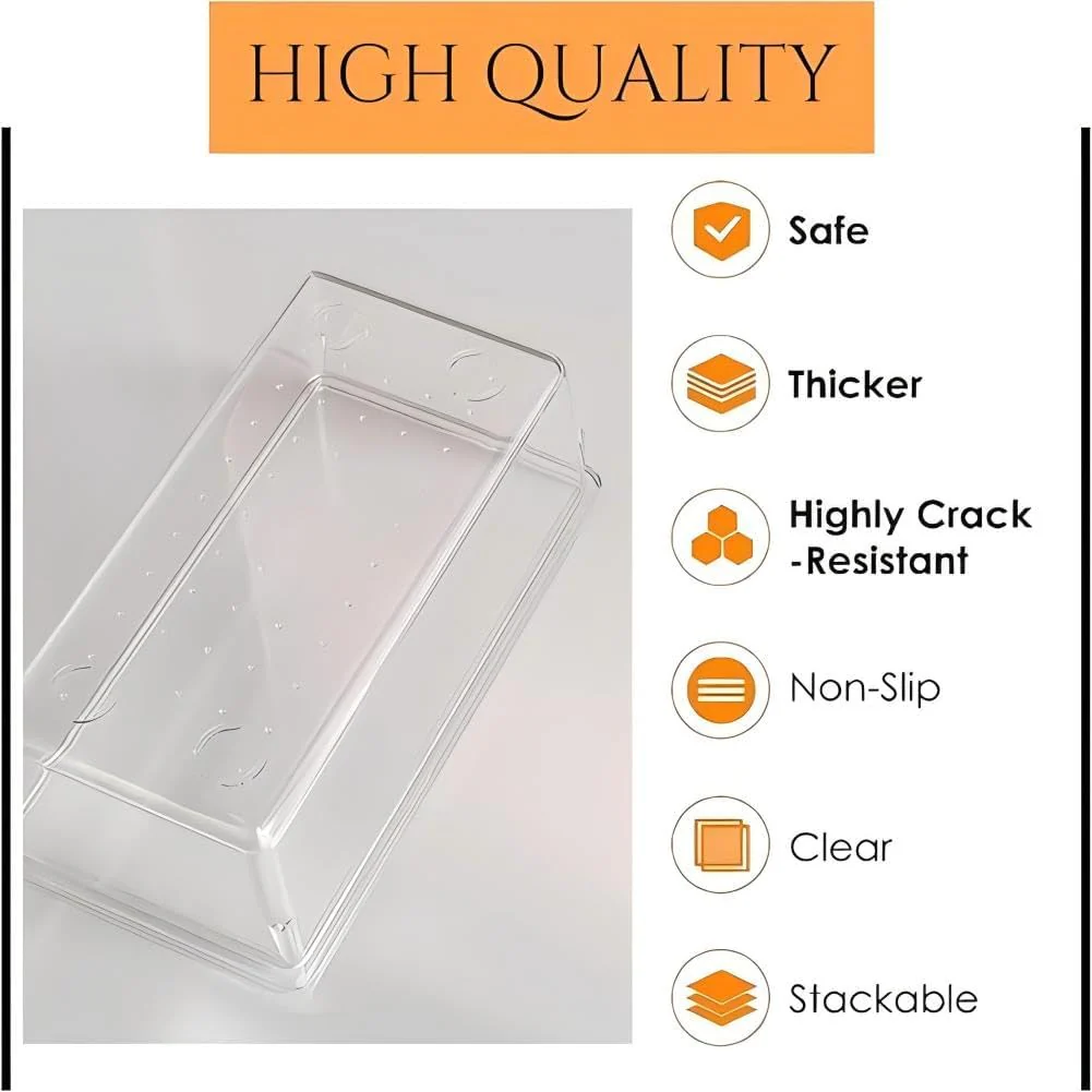 Quxyxso Plastic Versatile Bathroom Vanity Drawer Organizer Makeup Display NEW - Image 4