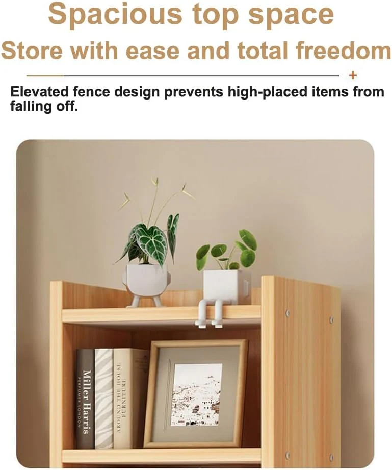 Kaifusen 4 Bookcases Layer Bookcase Corner Shelving Unit Open NEW - Image 4