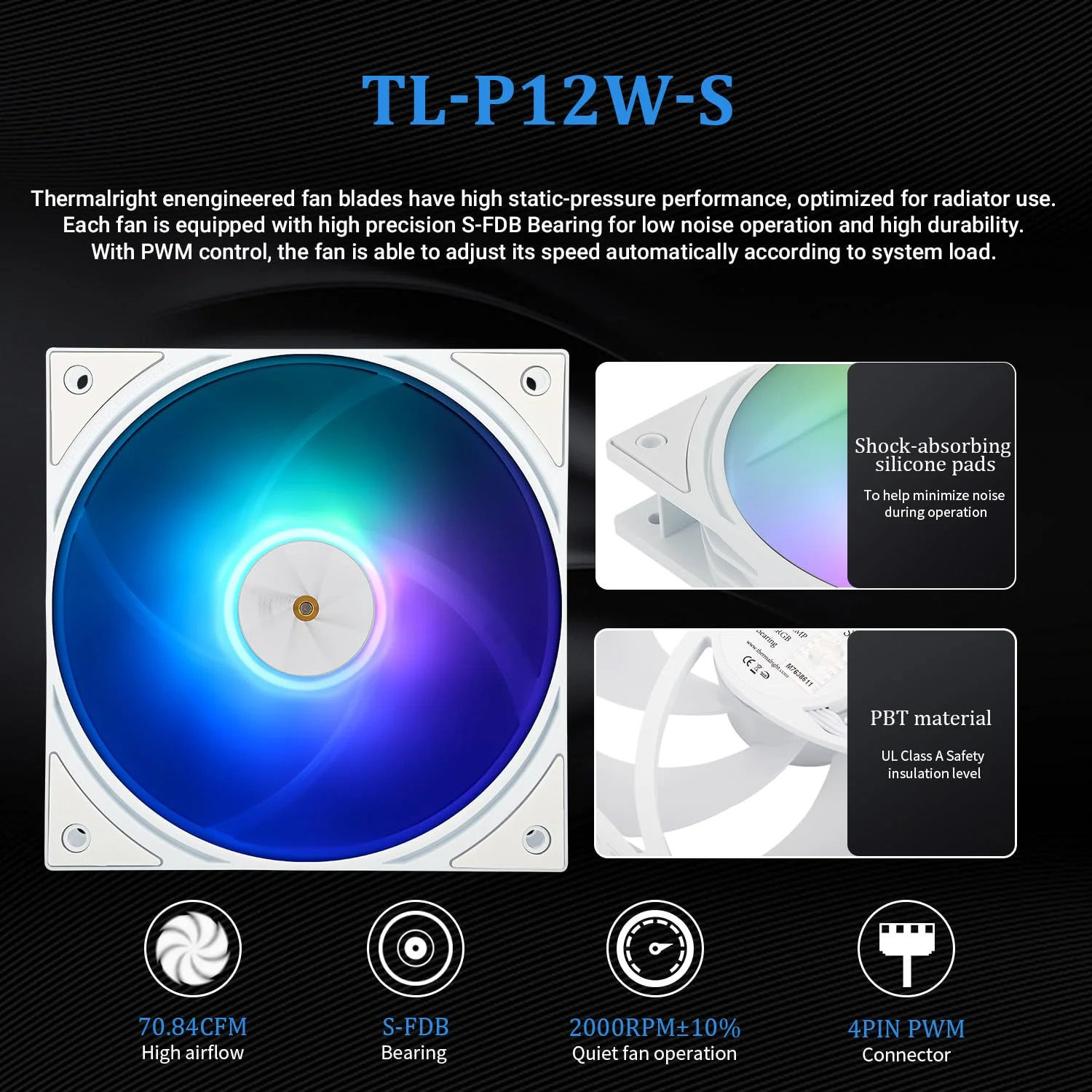 Thermalright ARGB CPU Water Cooler with 3 PWM Fans Liquid Cooling System DEMO - Image 5