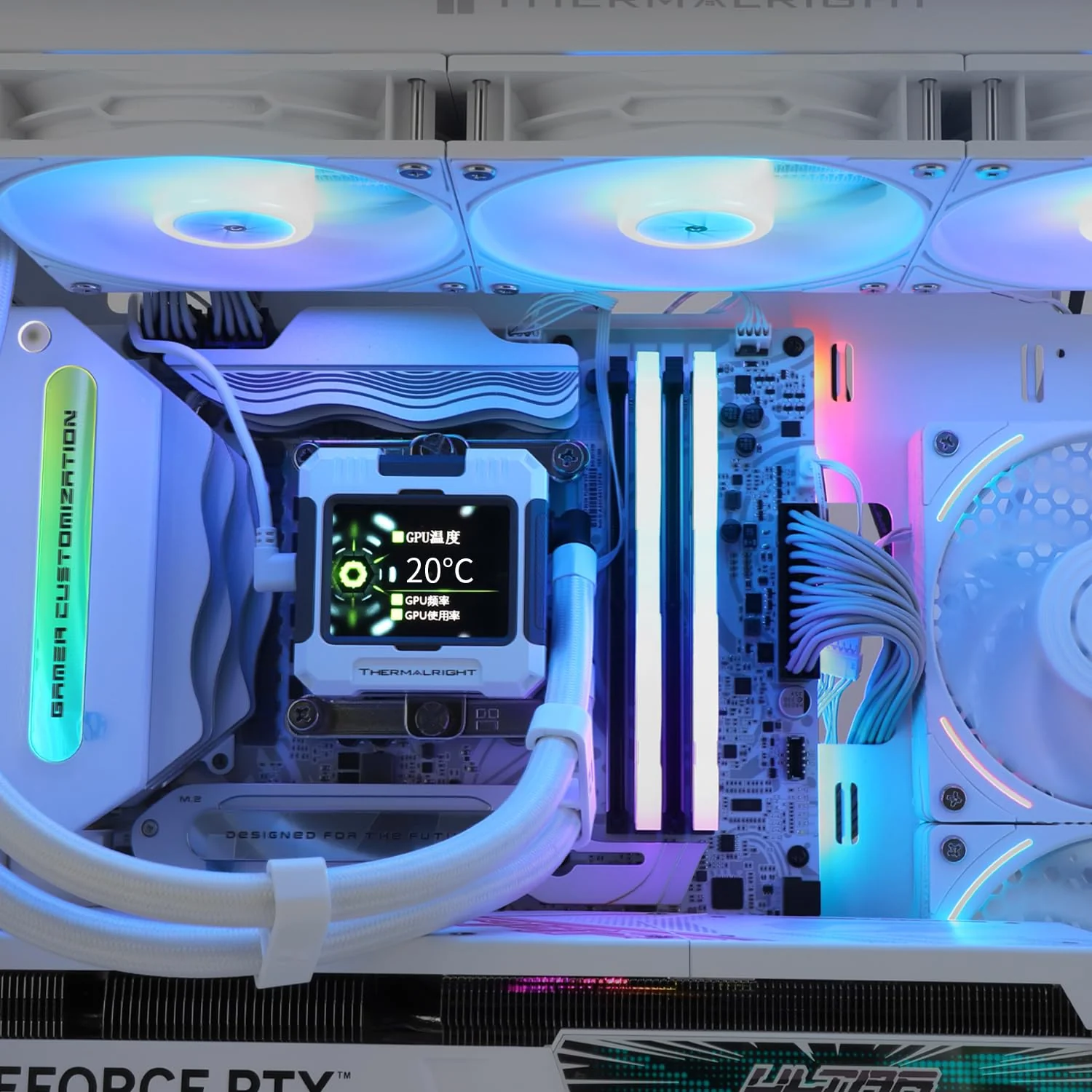 Thermalright ARGB CPU Water Cooler with 3 PWM Fans Liquid Cooling System DEMO - Image 8