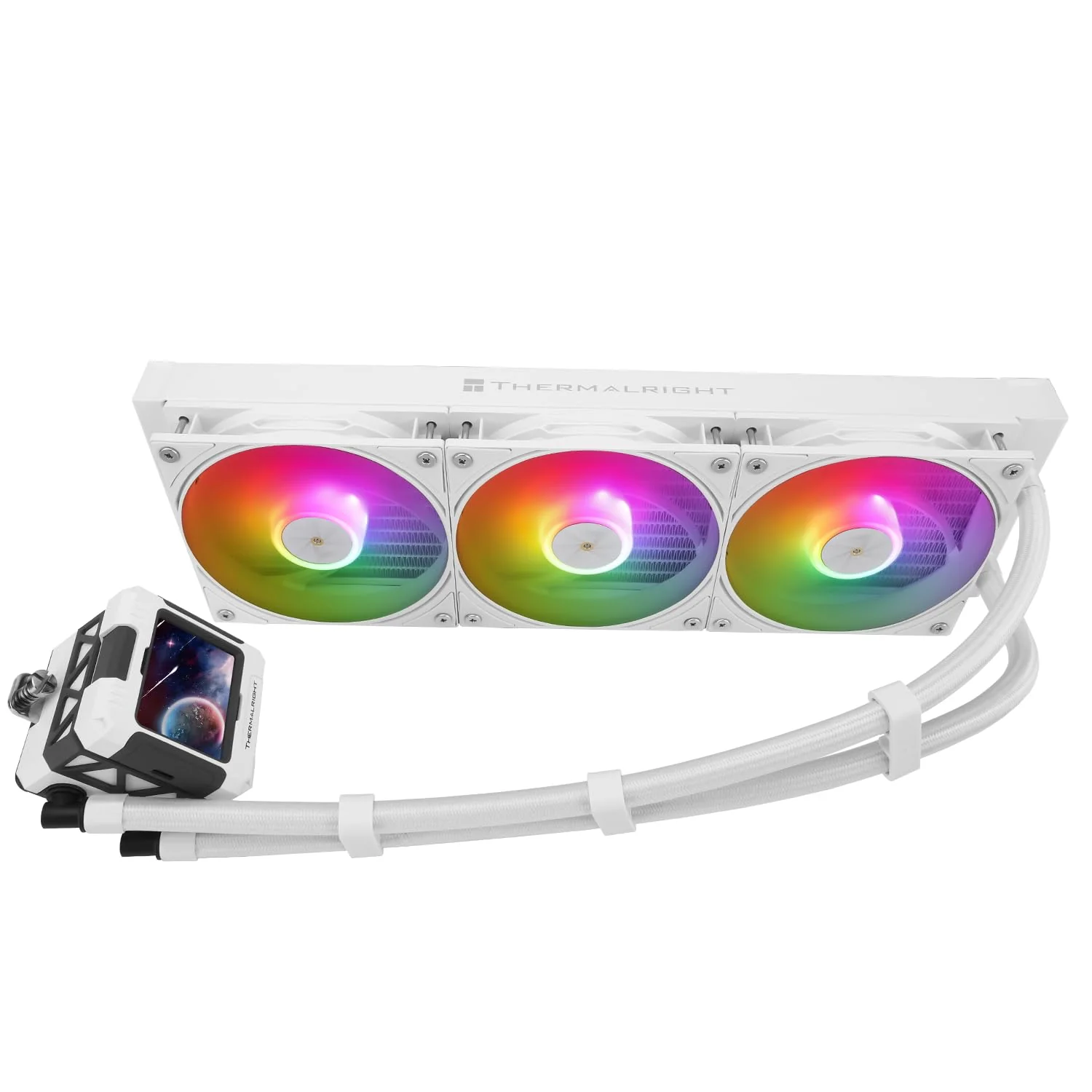 Thermalright ARGB CPU Water Cooler with 3 PWM Fans Liquid Cooling System DEMO - Image 9