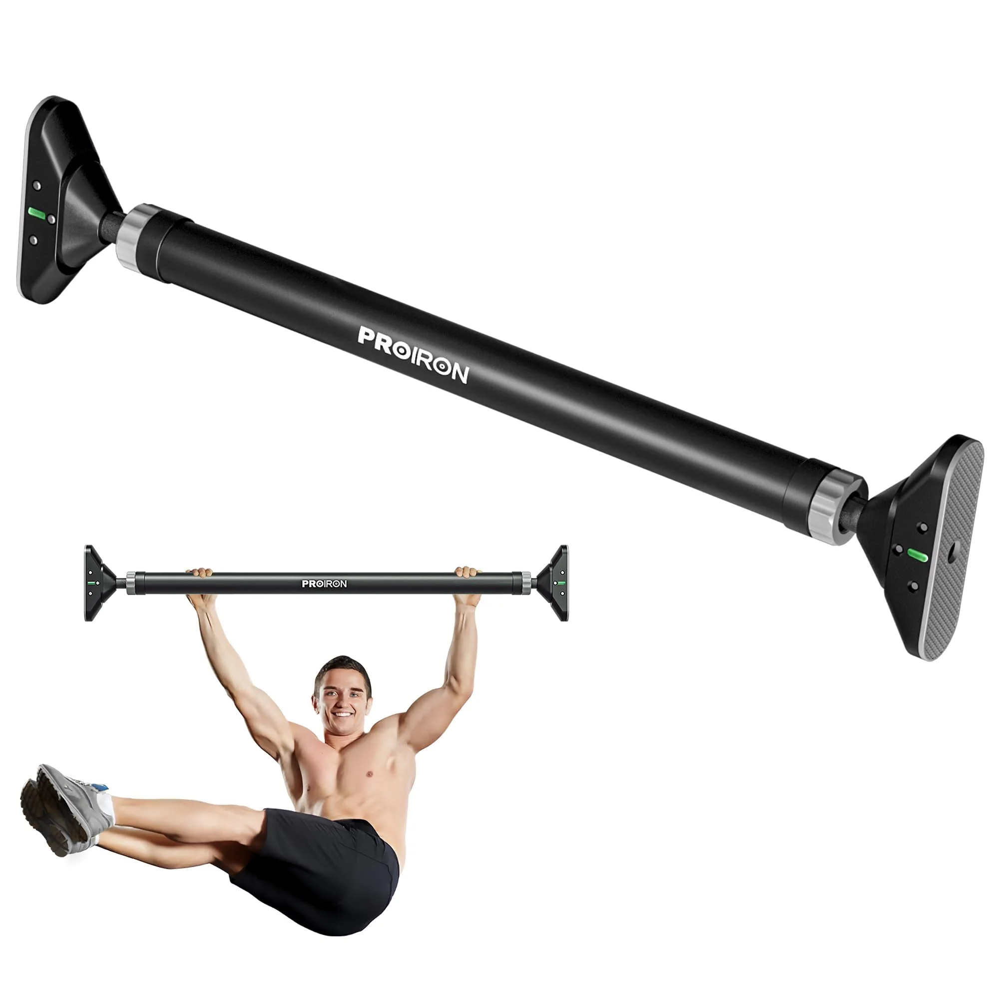 PROIRON Adjustable Pull-Up Bar Doorway Chin-Up Strength Training 72-97cm NEW