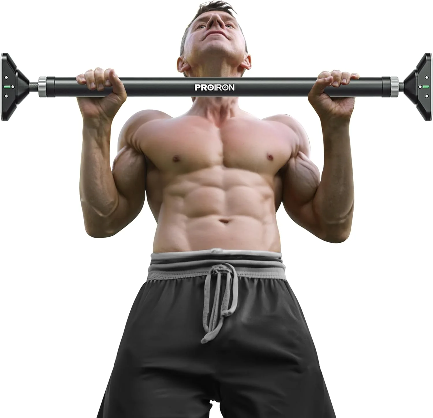 PROIRON Adjustable Pull-Up Bar Doorway Chin-Up Strength Training 72-97cm NEW - Image 9
