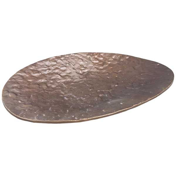 Handcrafted Antique Brass Oval Tray for Elegant Home Decor And Display Vintage Inspired NEW - Image 4
