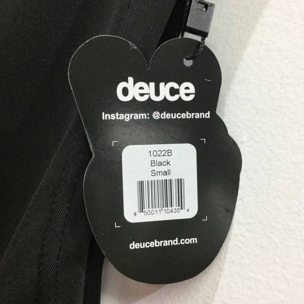 Deuce Premium Sportswear Black Singlet Peace Sign Design Mens Size Small NEW - Image 3