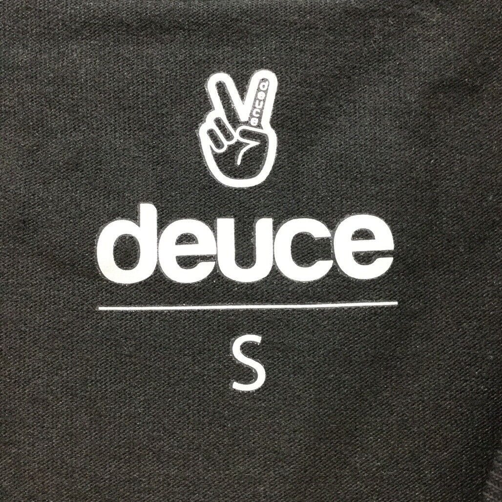 Deuce Premium Sportswear Black T-Shirt 'Underdog Mentality' Mens Size Small NEW - Image 4