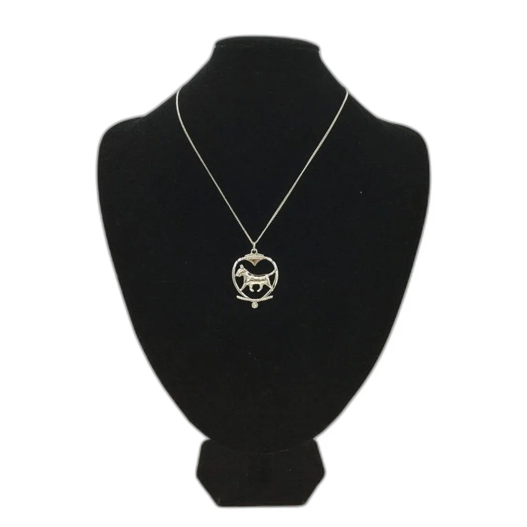 Deva Aust. Jewels Of Nature 18K Rhodium Silver Plate Bull Terrier Cz Pendant NEW - Image 6